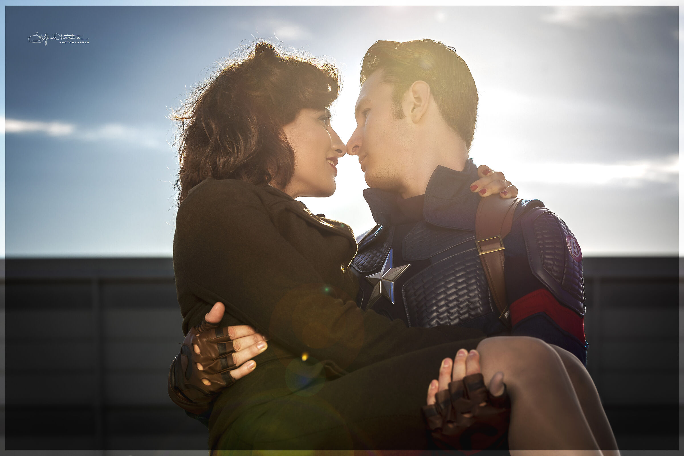 Steve Rogers and Peggy Carter...