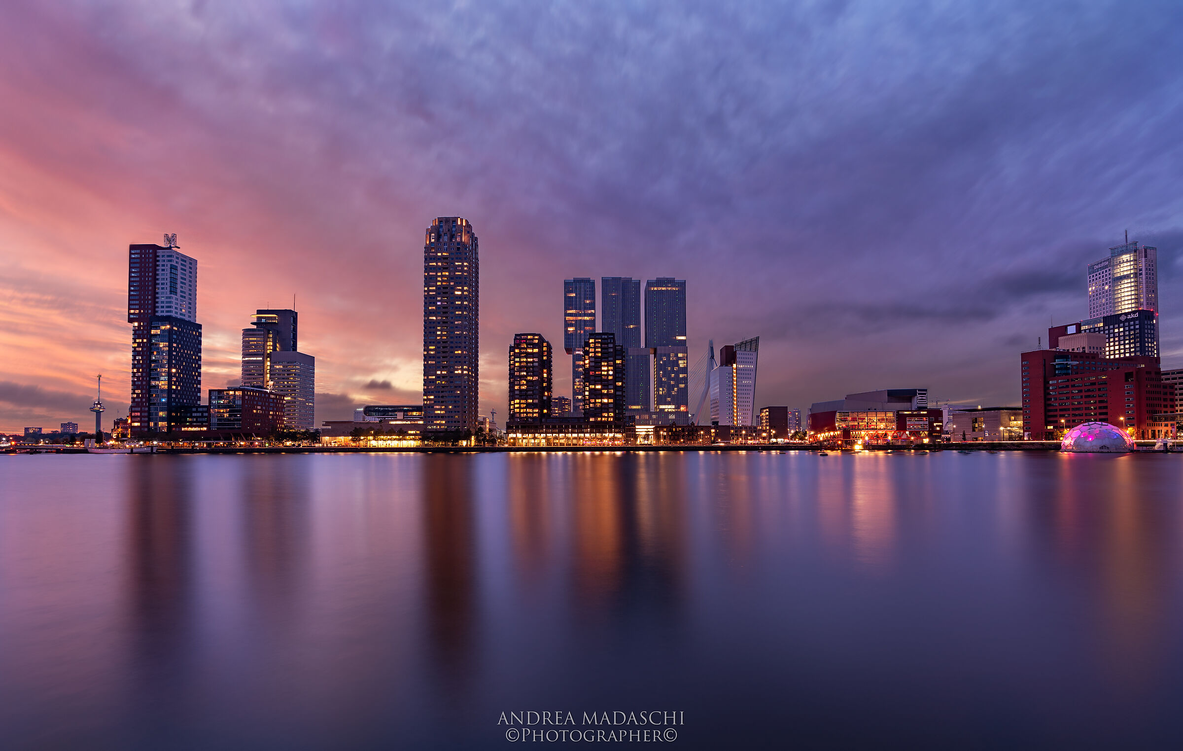 Rotterdam skyline...