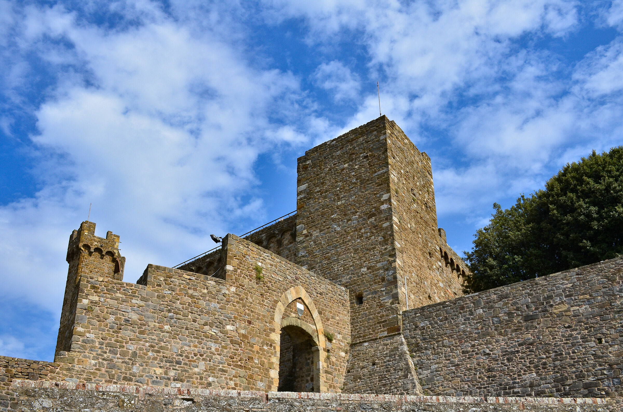 Il castello di Montalcino - Siena...