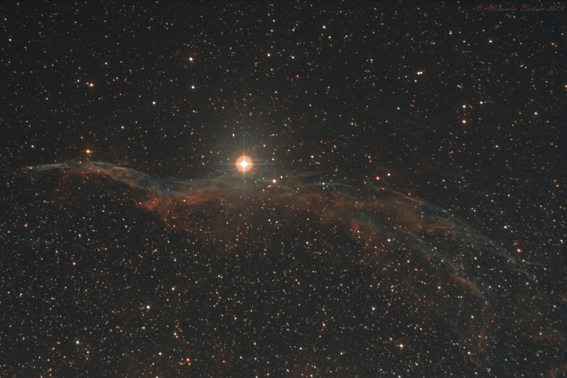 Ngc 6960 west Veil Nebula...