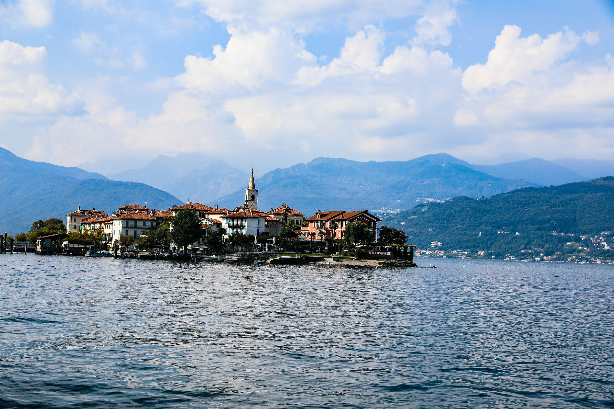 Fishermen's Island on Lake Maggiore...