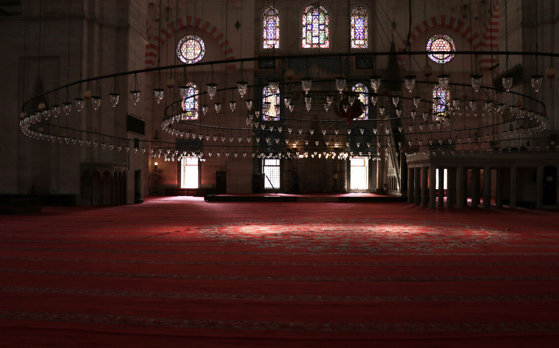 Turkey, Istanbul, Suleiman Mosque...