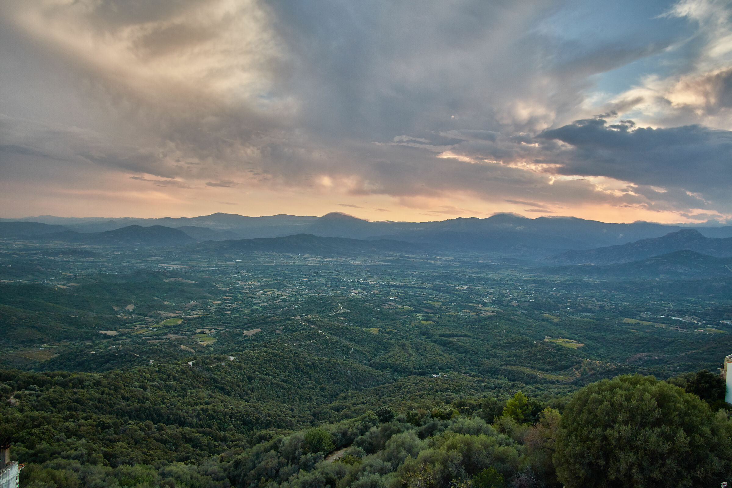 Vista da Baunei, Sardegna, agosto 2018...