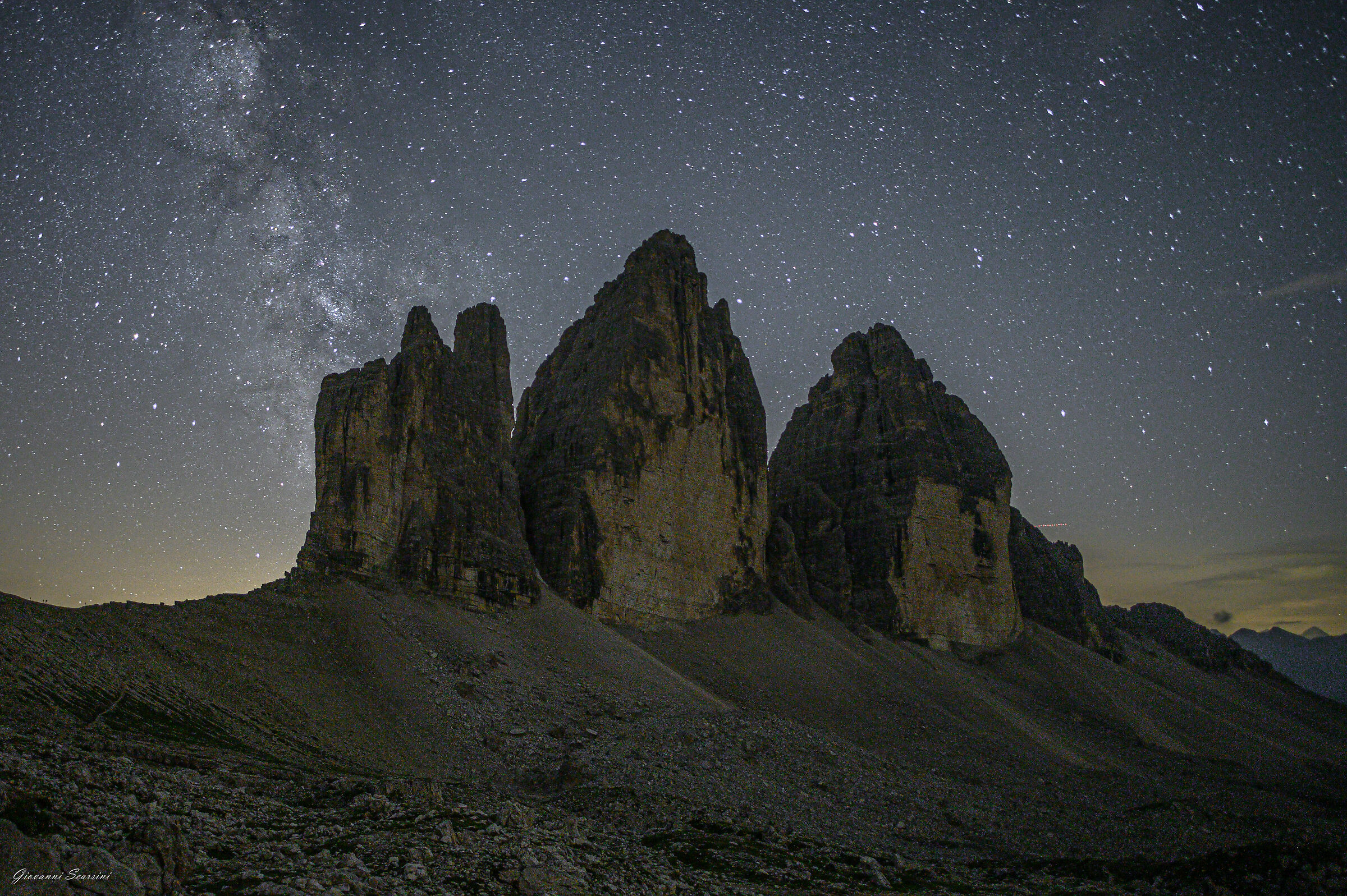 Le Tre Cime by Night...