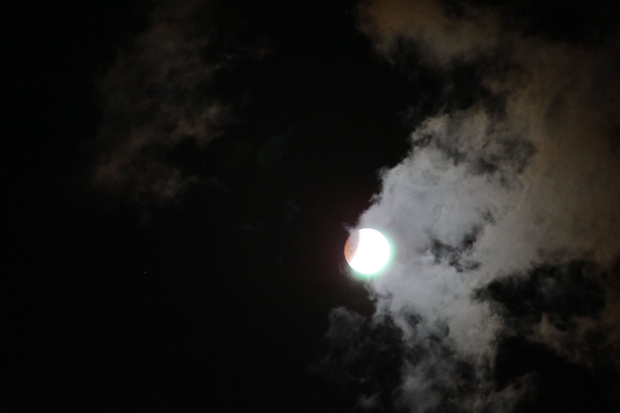 Lunar eclipse...