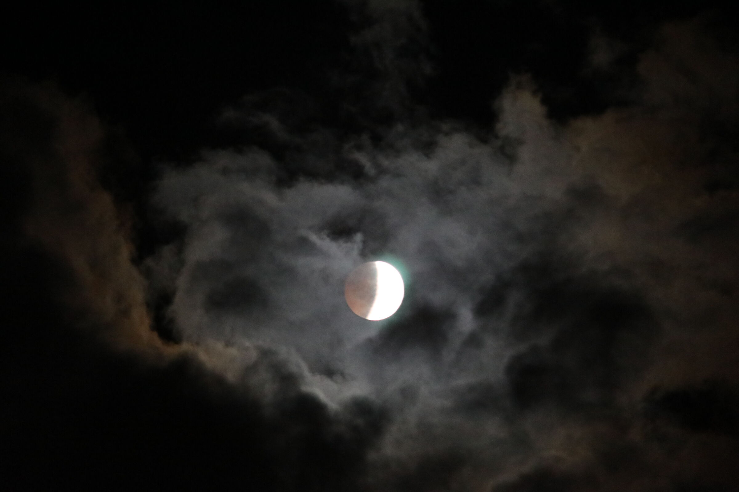 Lunar eclipse...