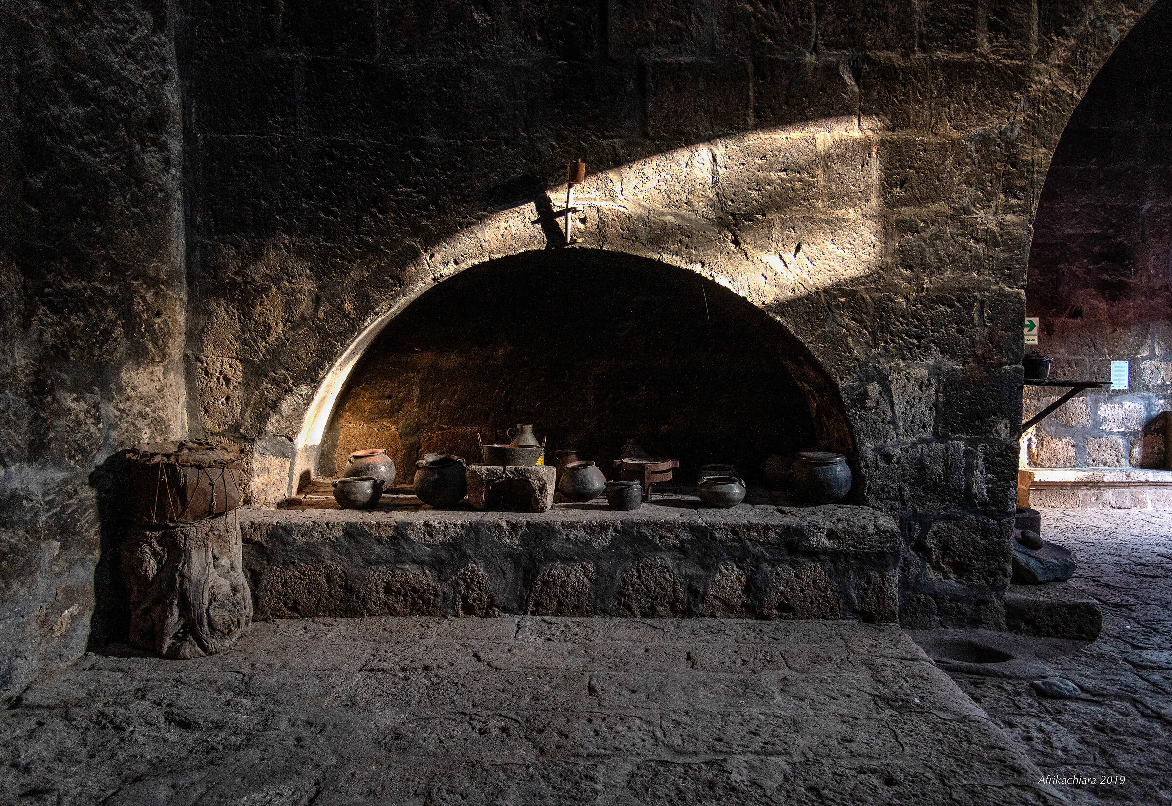 Arequipa - The kitchen of the Monastery of Santa Catalina...