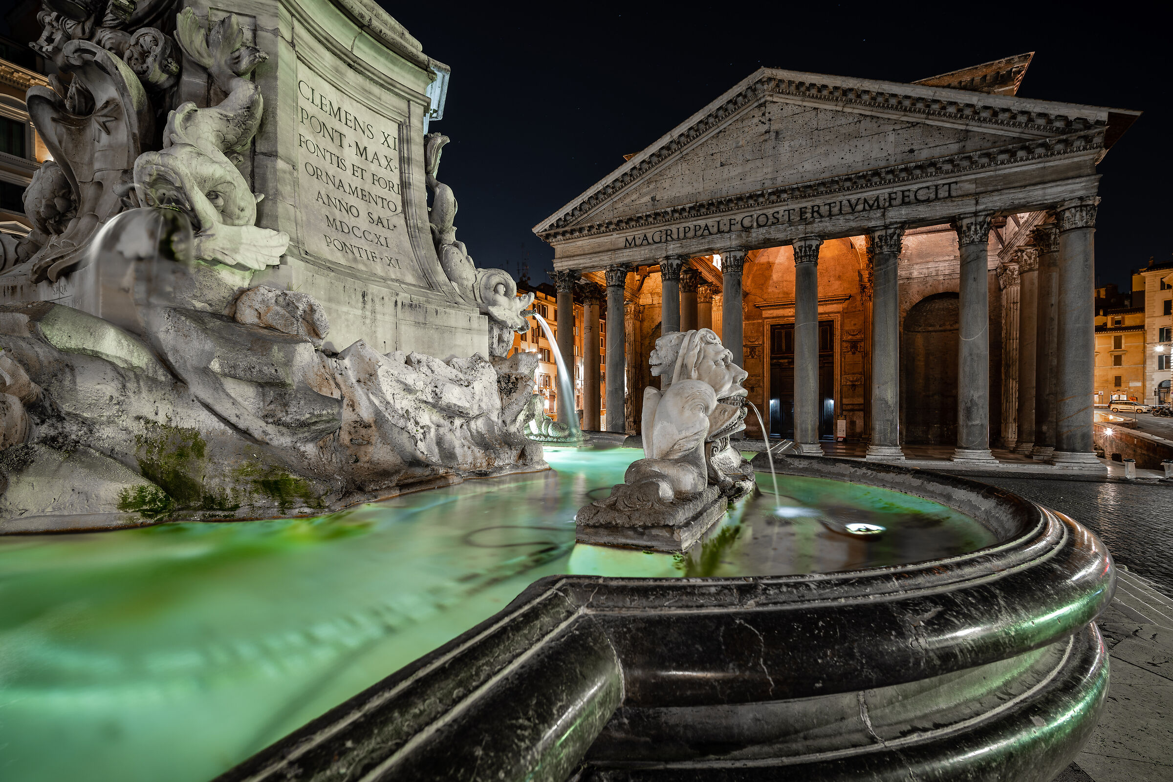 Pantheon Fountain...