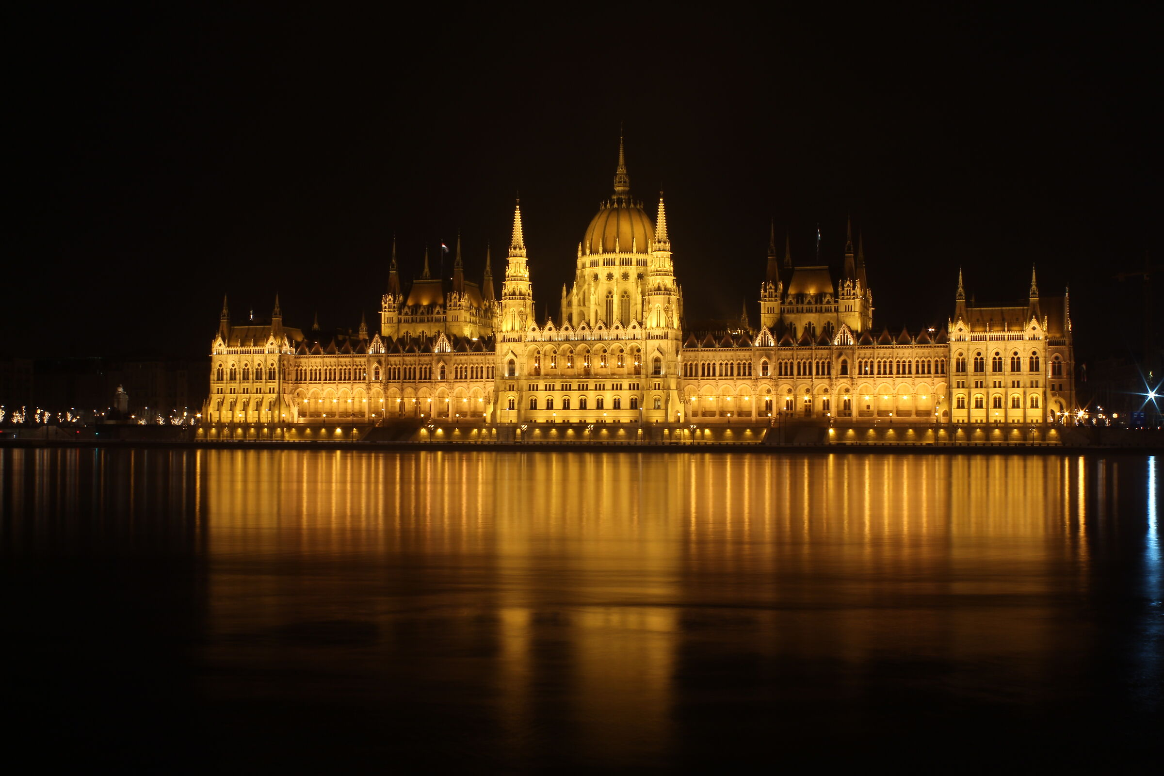 Parliament at night...