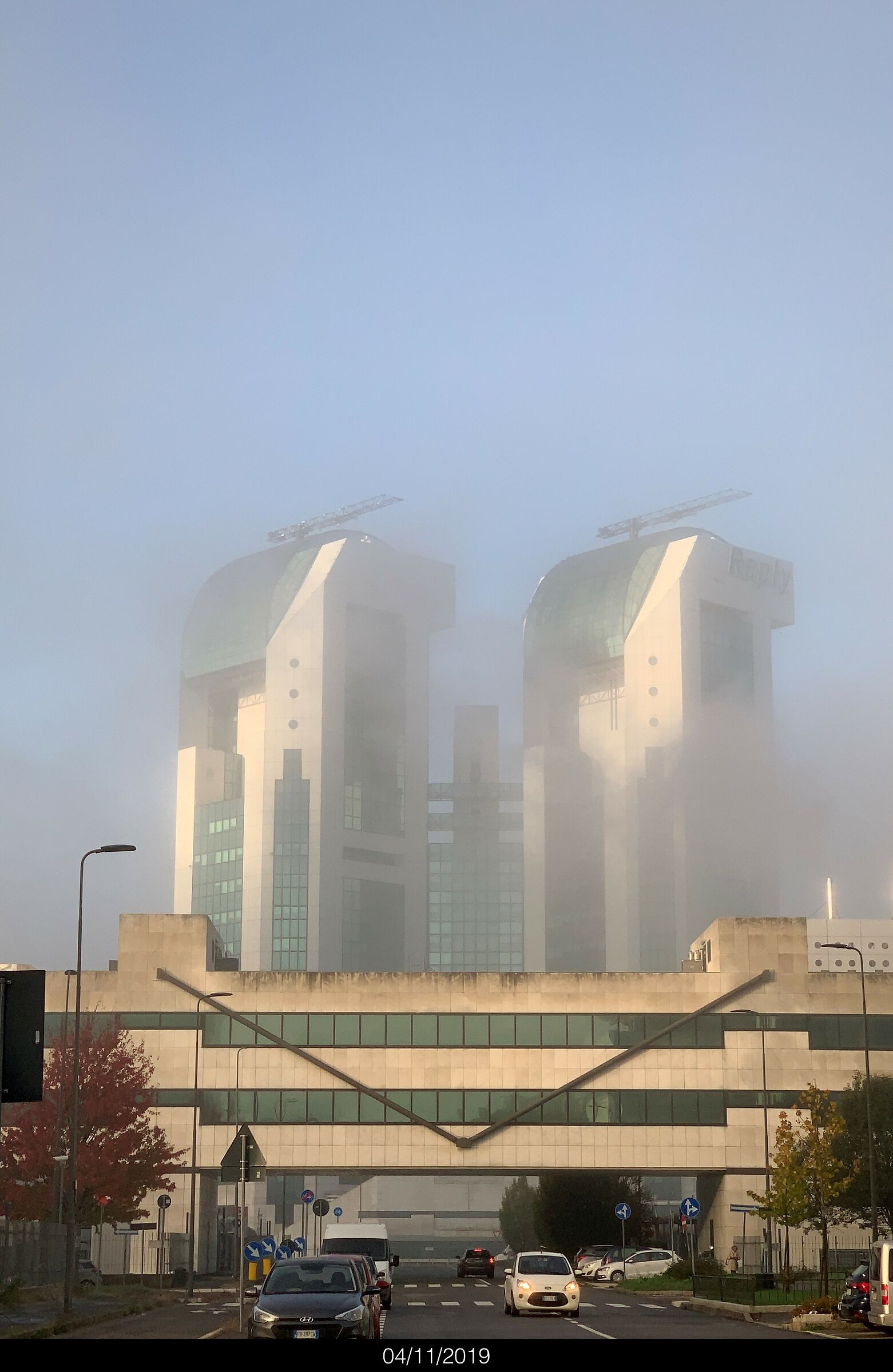 Fog on The Towers...