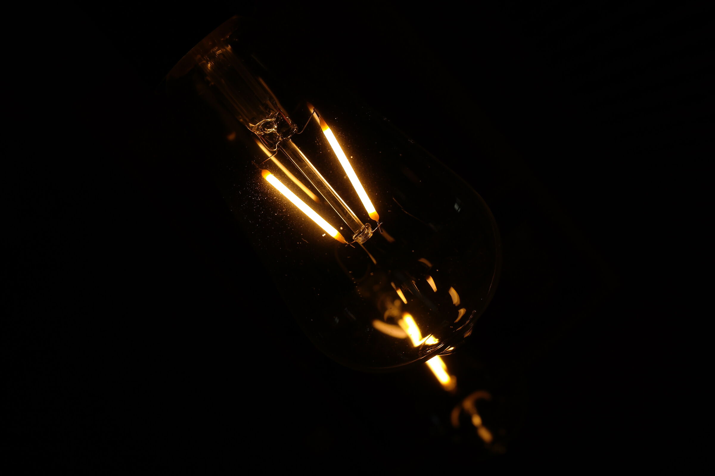 Experiments in the dark...
