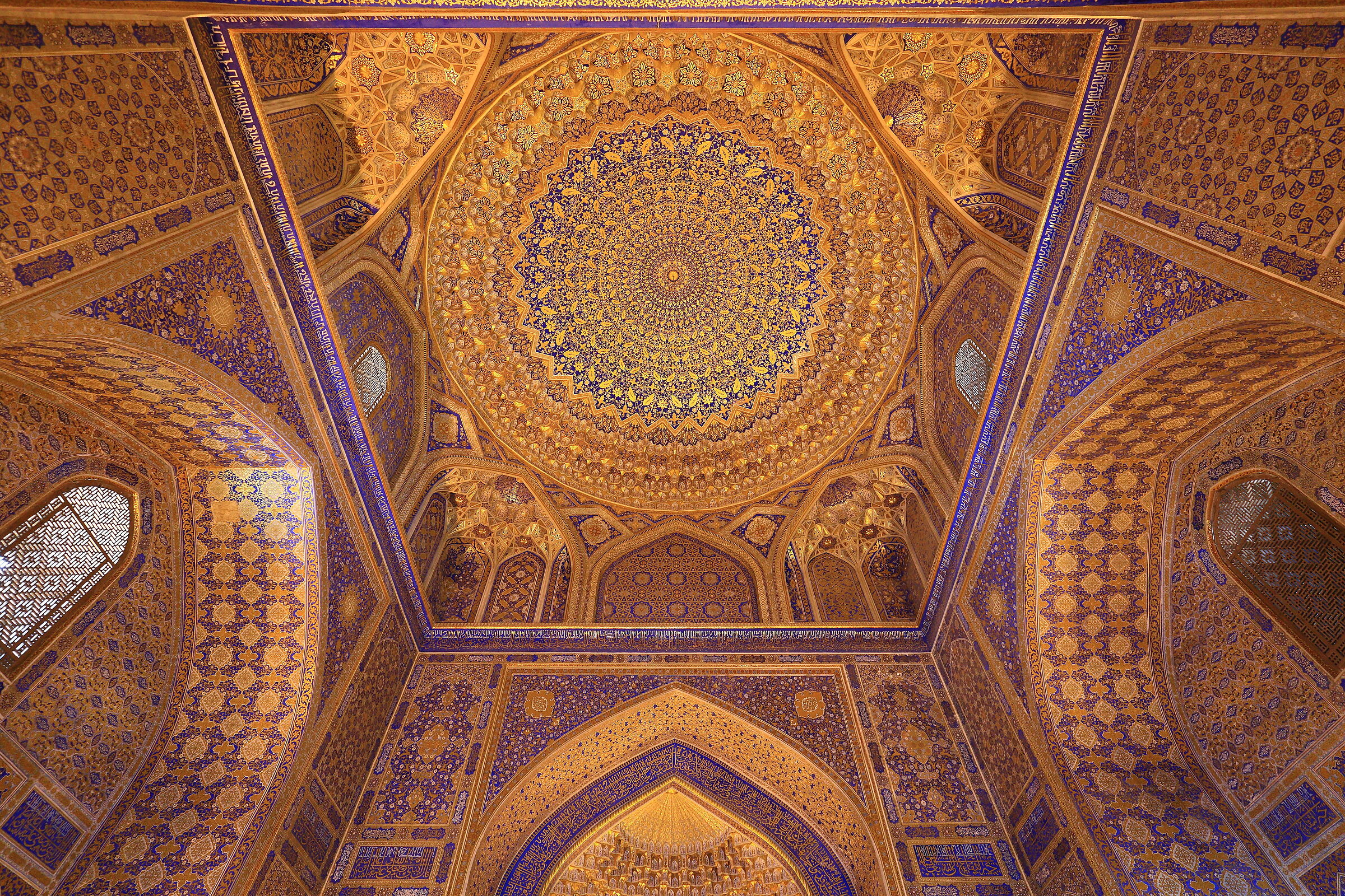 Tilla Kari's Madrasa in Samarkand...