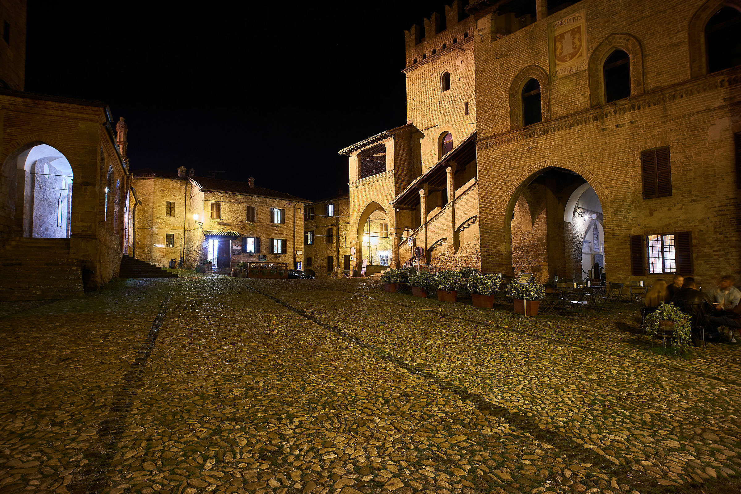 Castell'arquato by night...