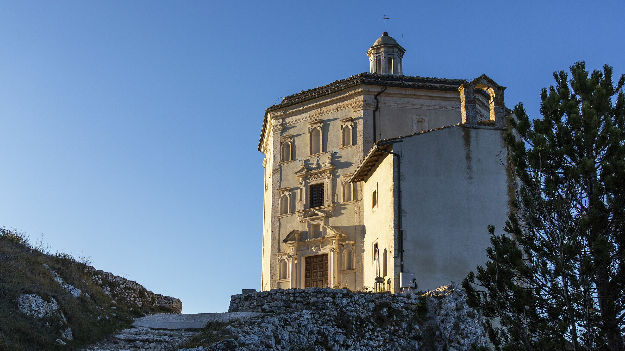 St. Mary of the Pieta Church, Rocca Calascio...