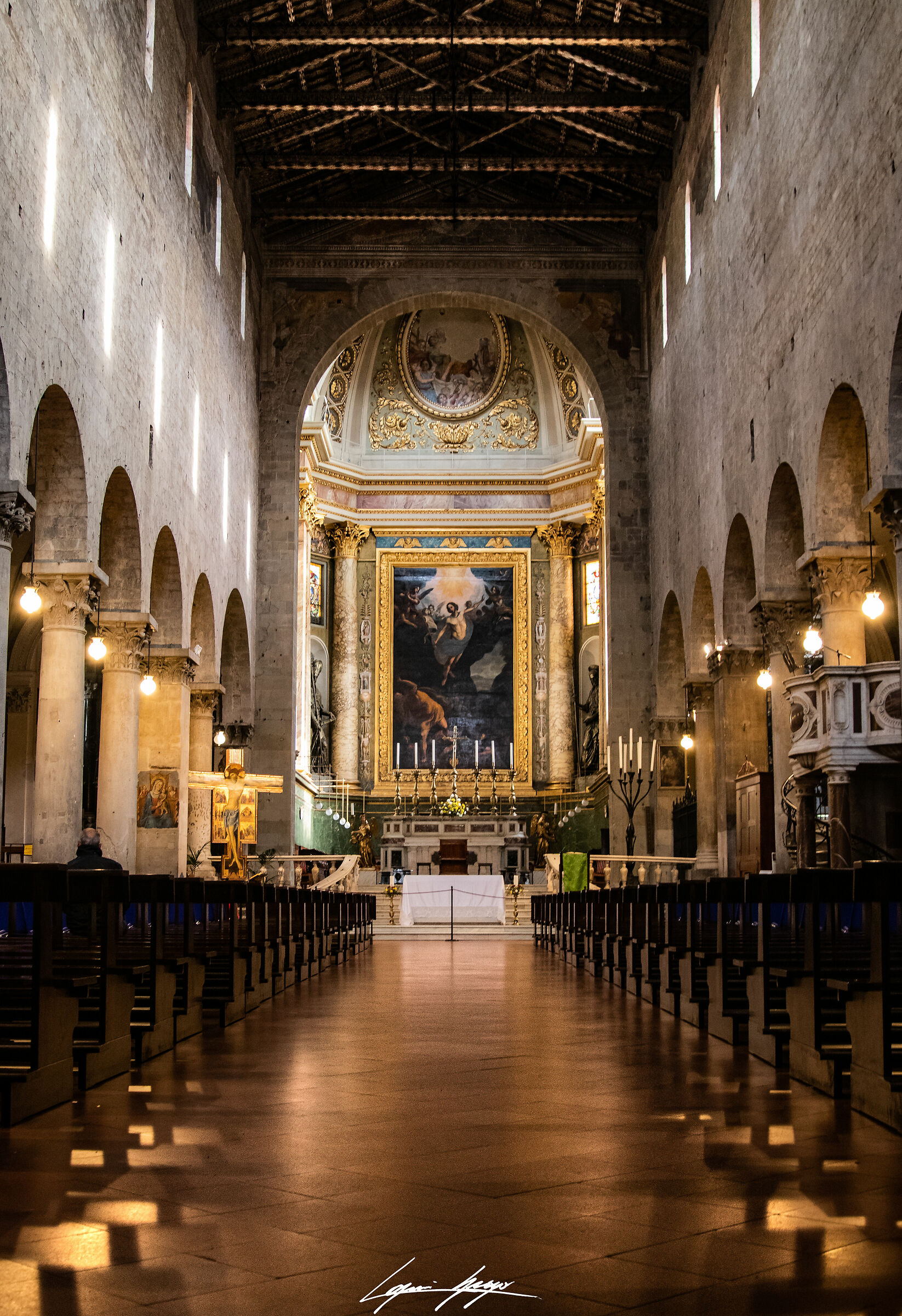 Cattedrale di San Zeno Pistoia Interno...