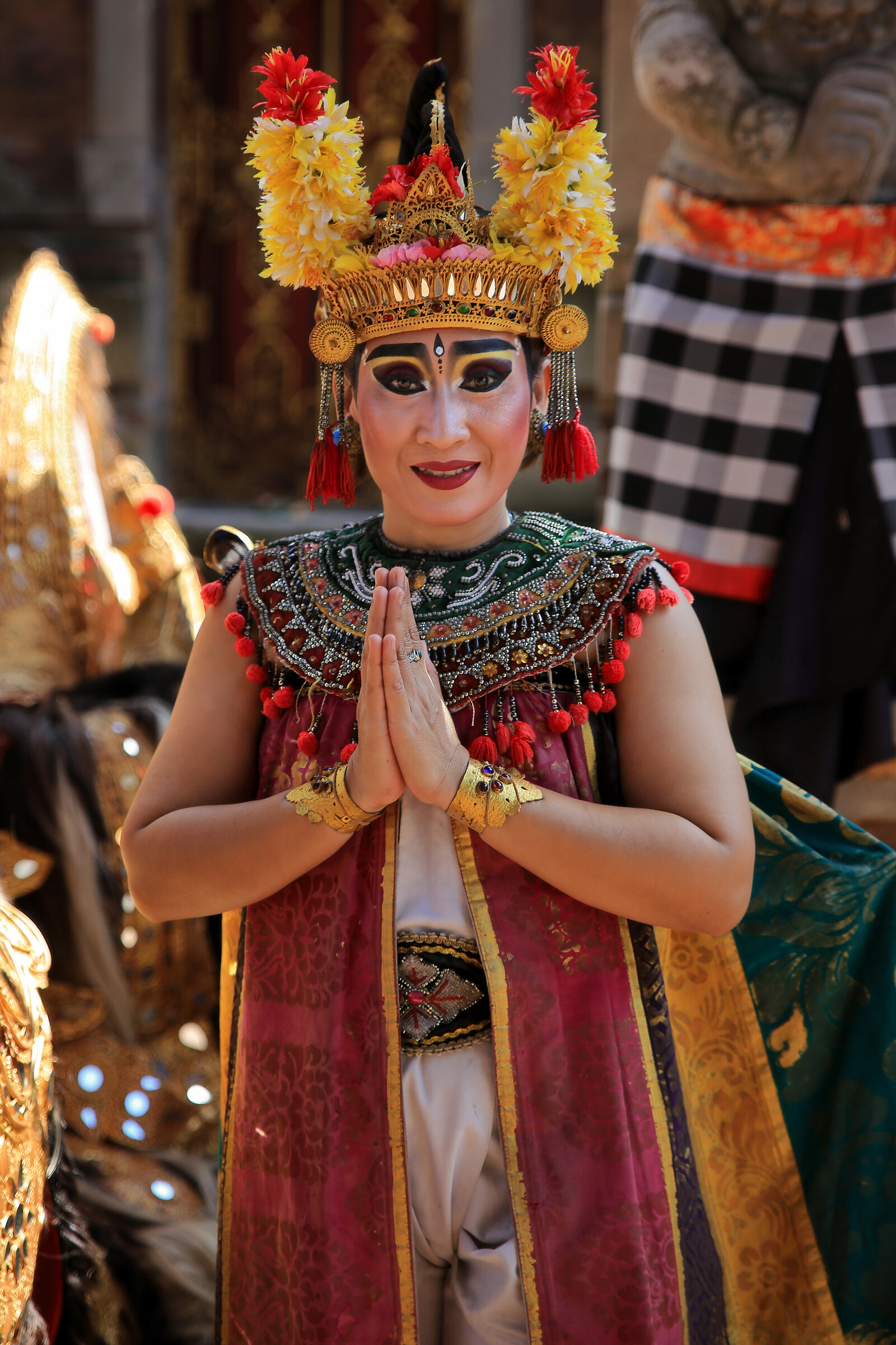 Traditional Balinese dancer...