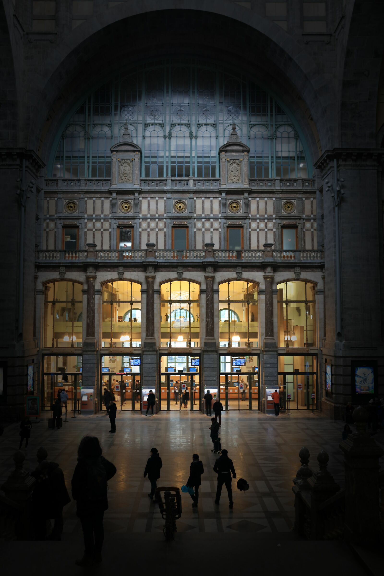 Antwerp Central Station...