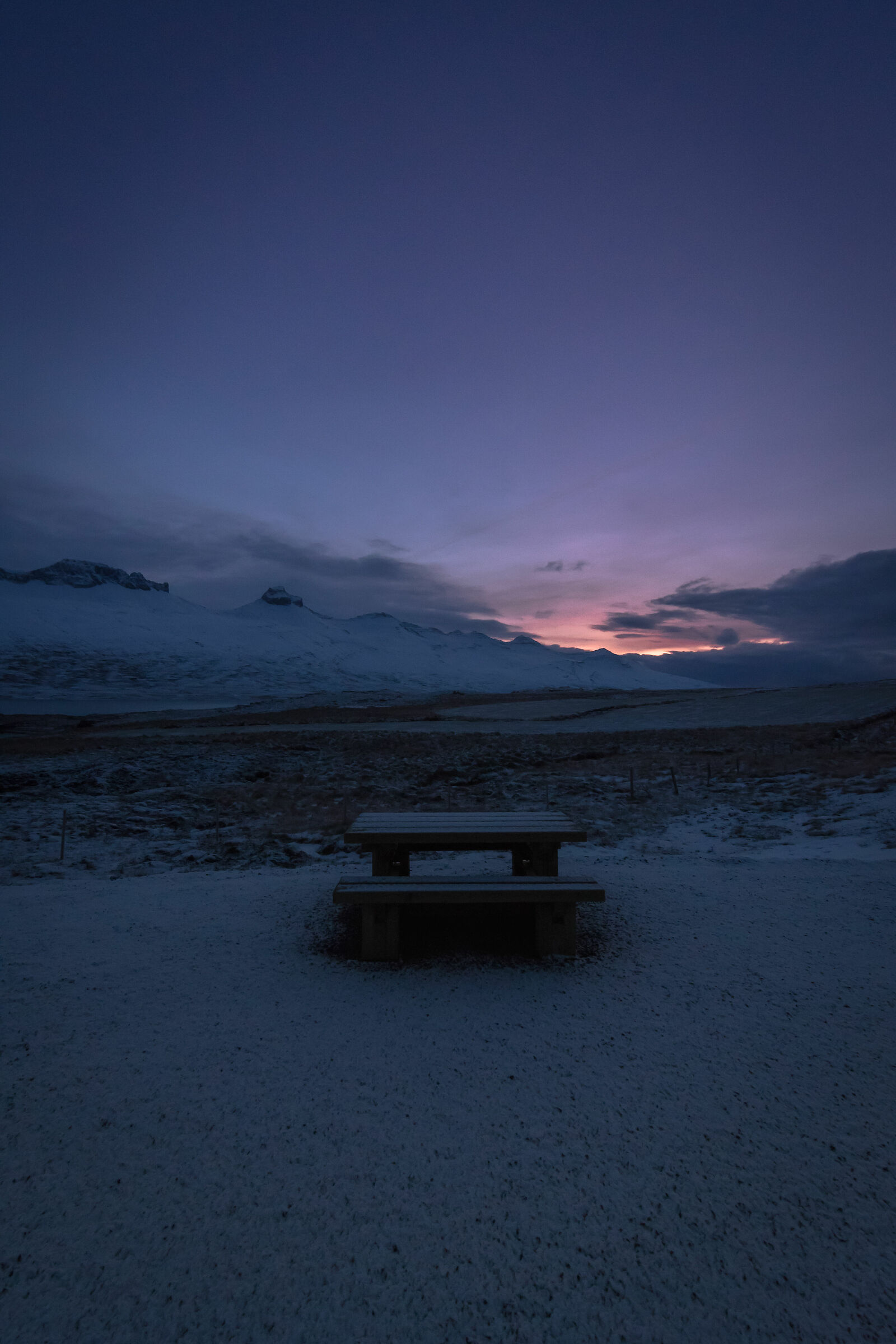 Sunrise, somewhere in eastern Iceland...