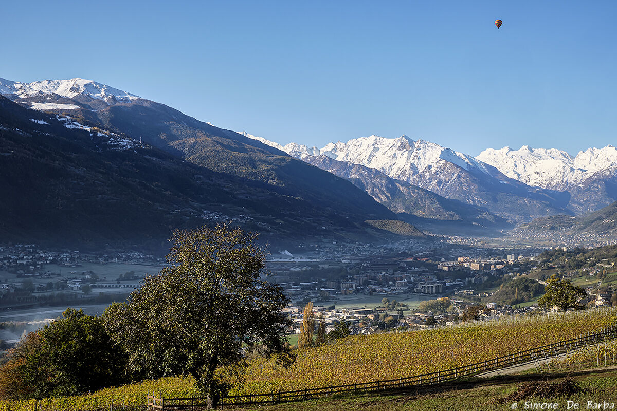 Via Francigena in the Aosta Valley...