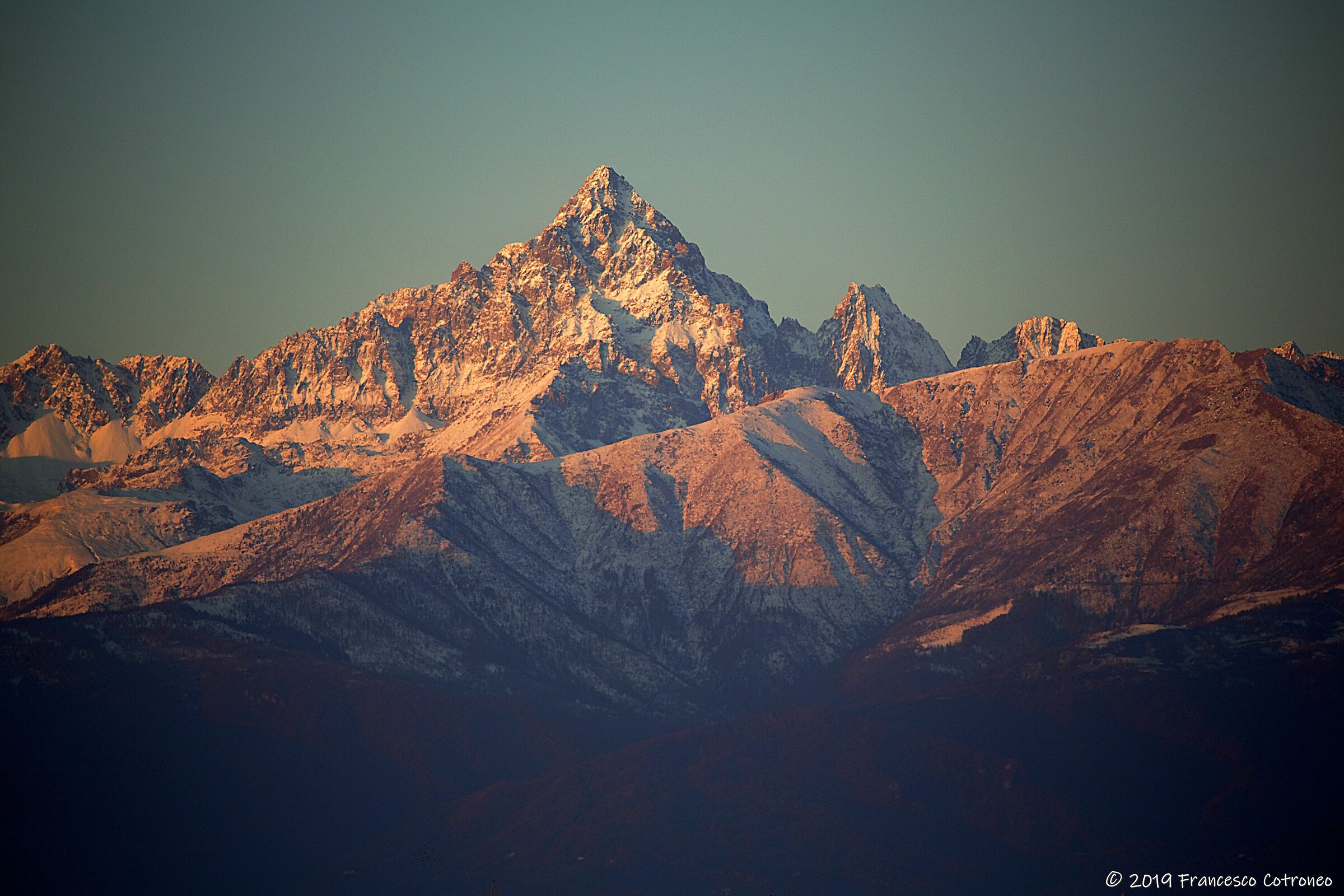 Monviso innevato - 13 Novembre 2019...