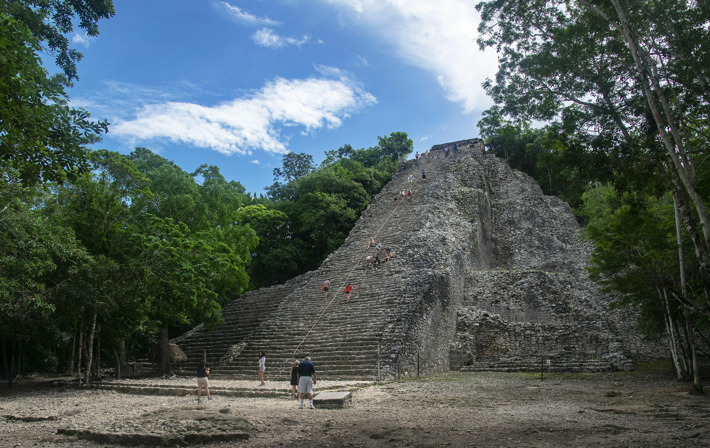 Piramide di Nohuch Mul Coba' Messico...
