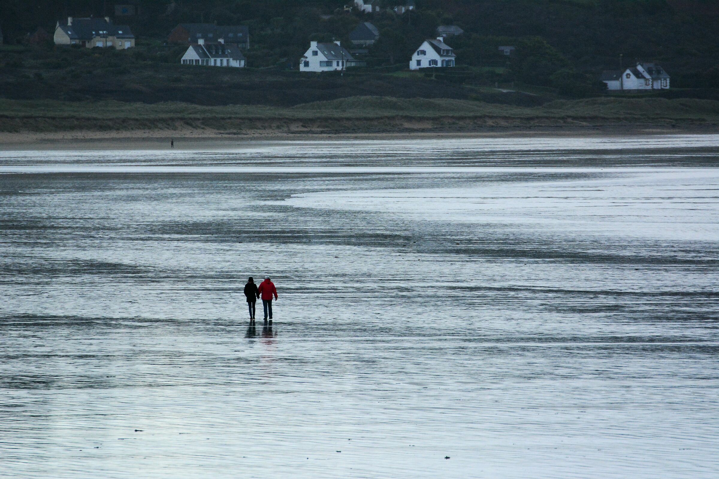 Walk at low tide...