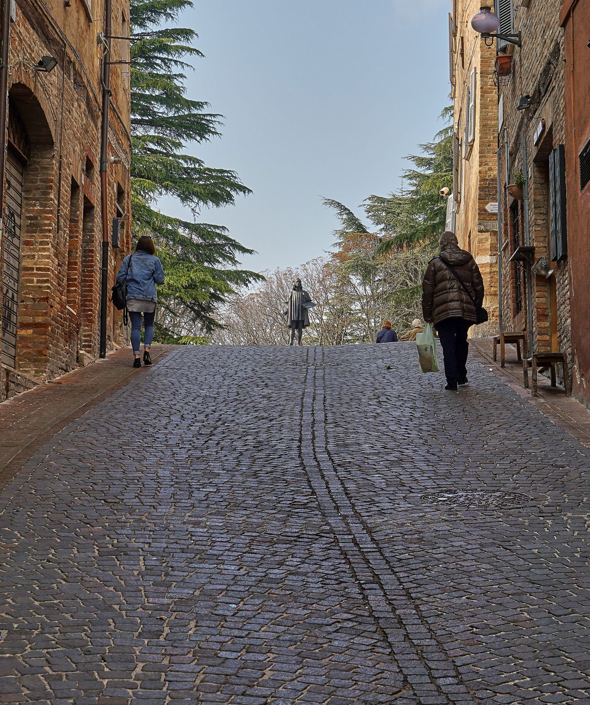 Urbino, via Raphael...