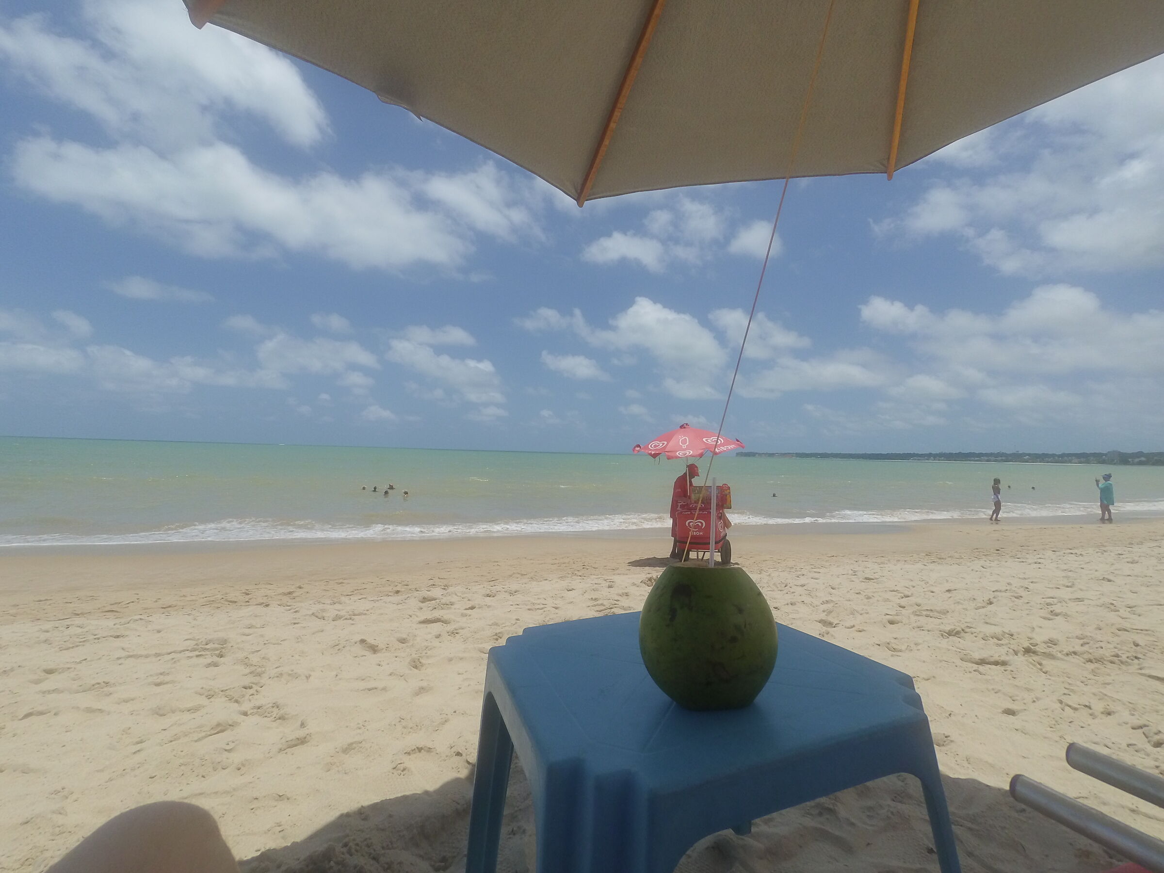 Coconut Juice on the beach...