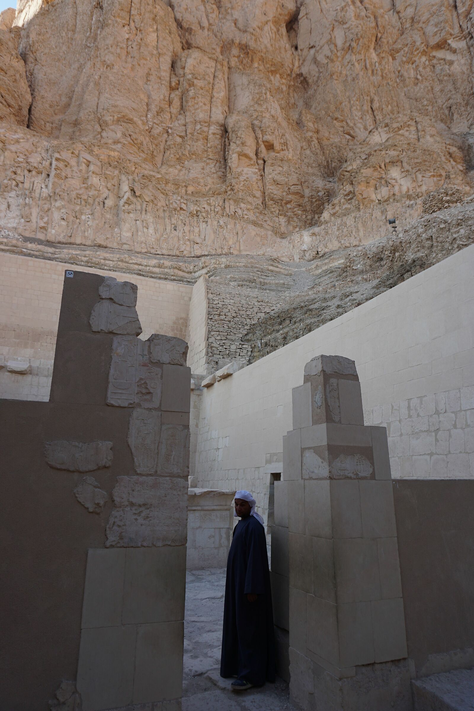 Temple of Hatshepsut with subject...