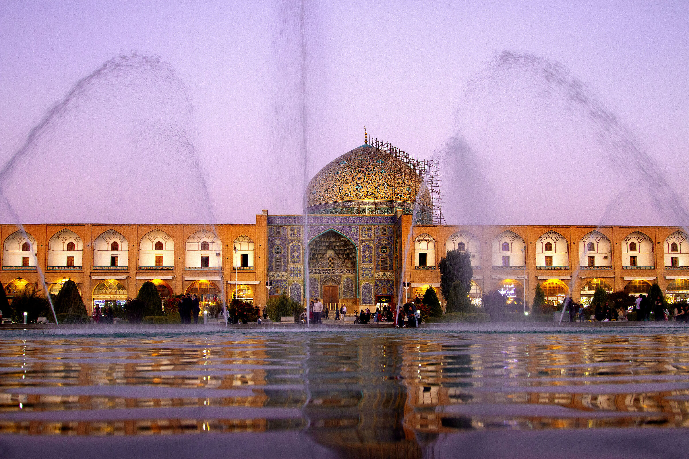 Iran, Isfahan al tramonto...