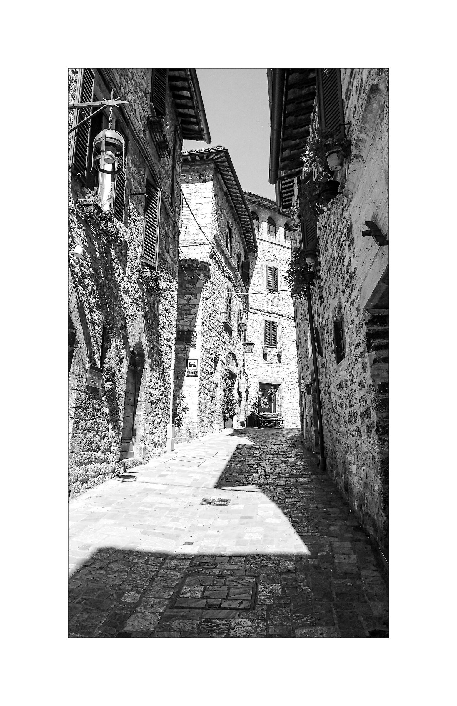 On the streets of Assisi...
