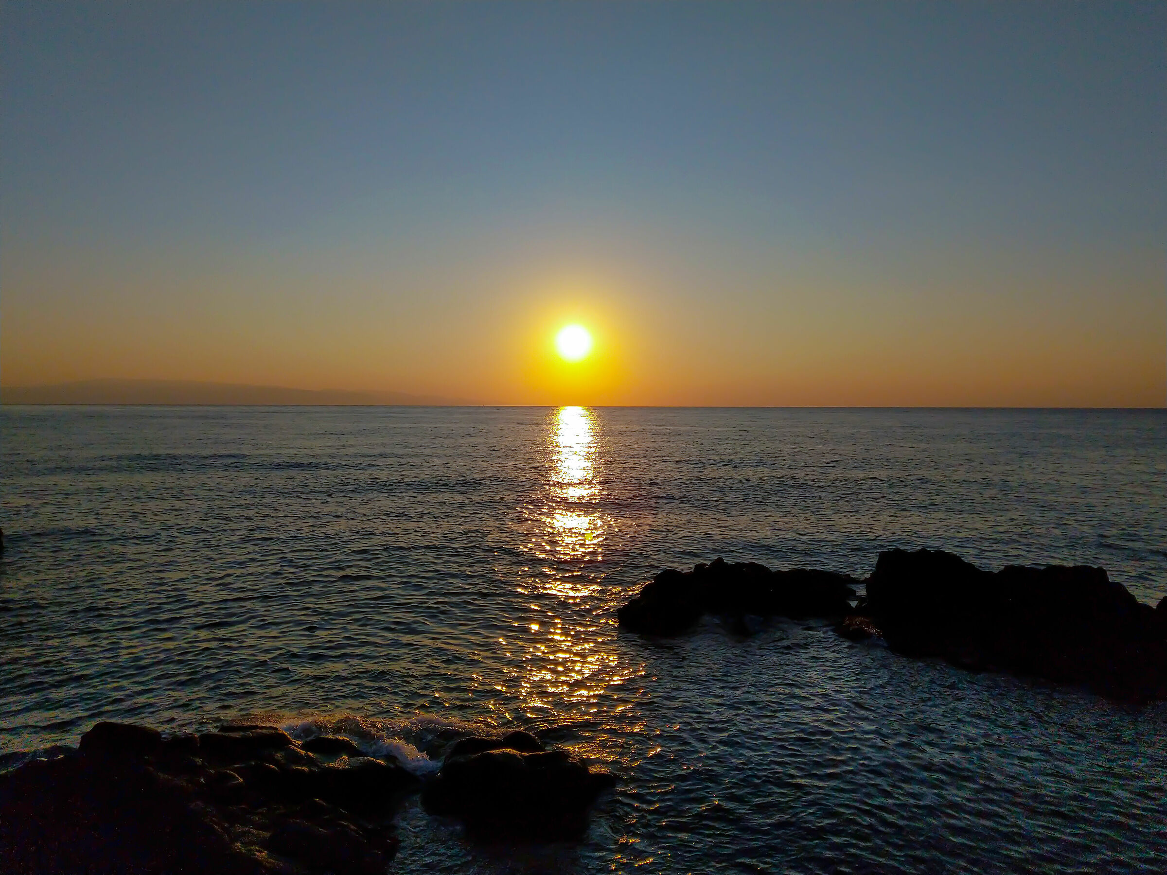 Sunset of Sicily...