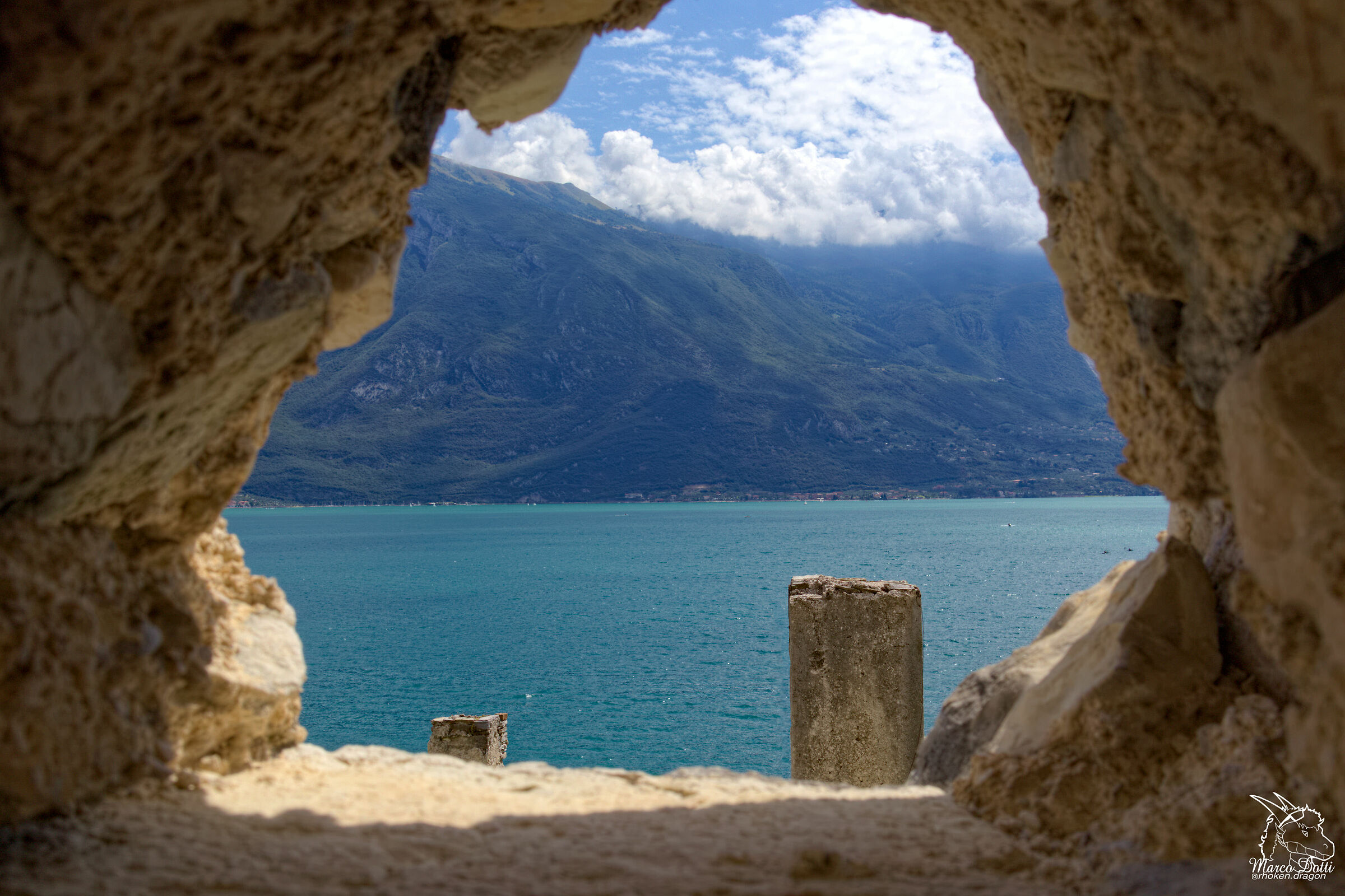 Uno scorcio sul Lago di Garda...