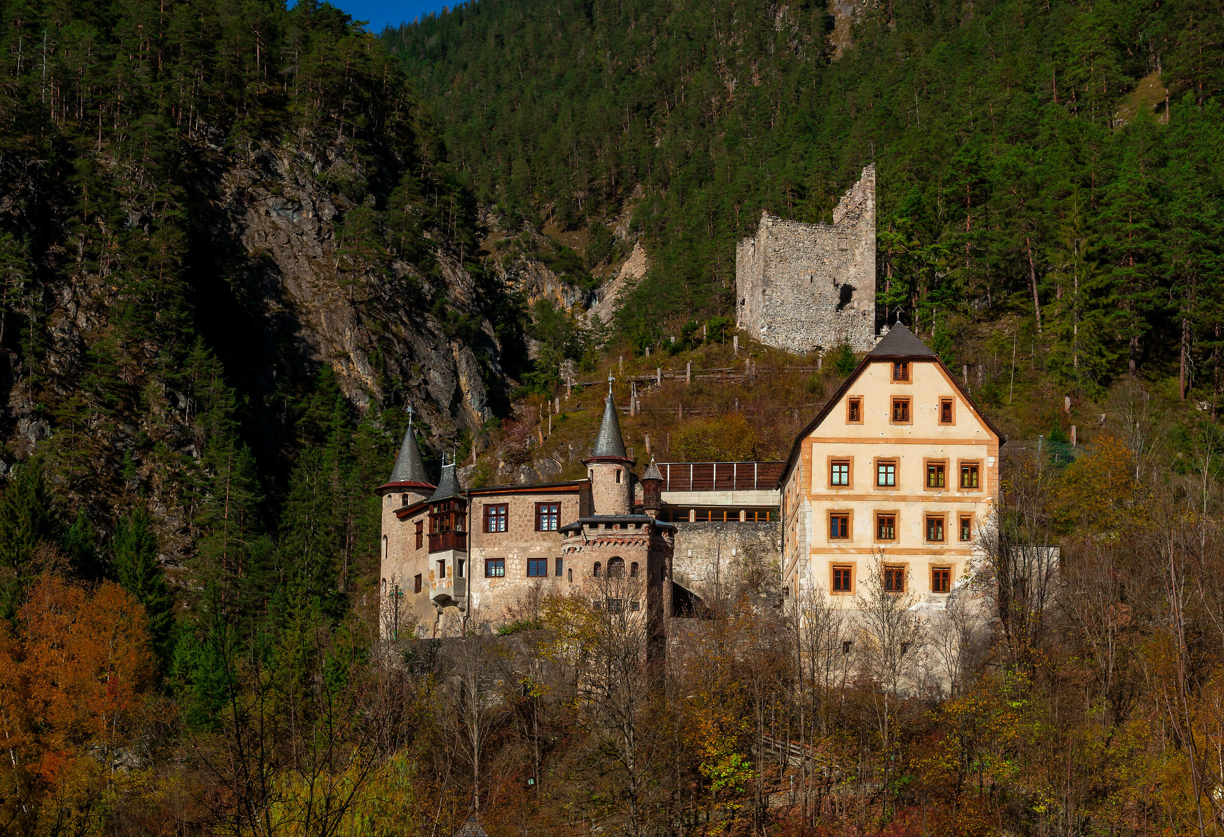 Castello di Ehrenberg, Fern Pass, Tirolo...