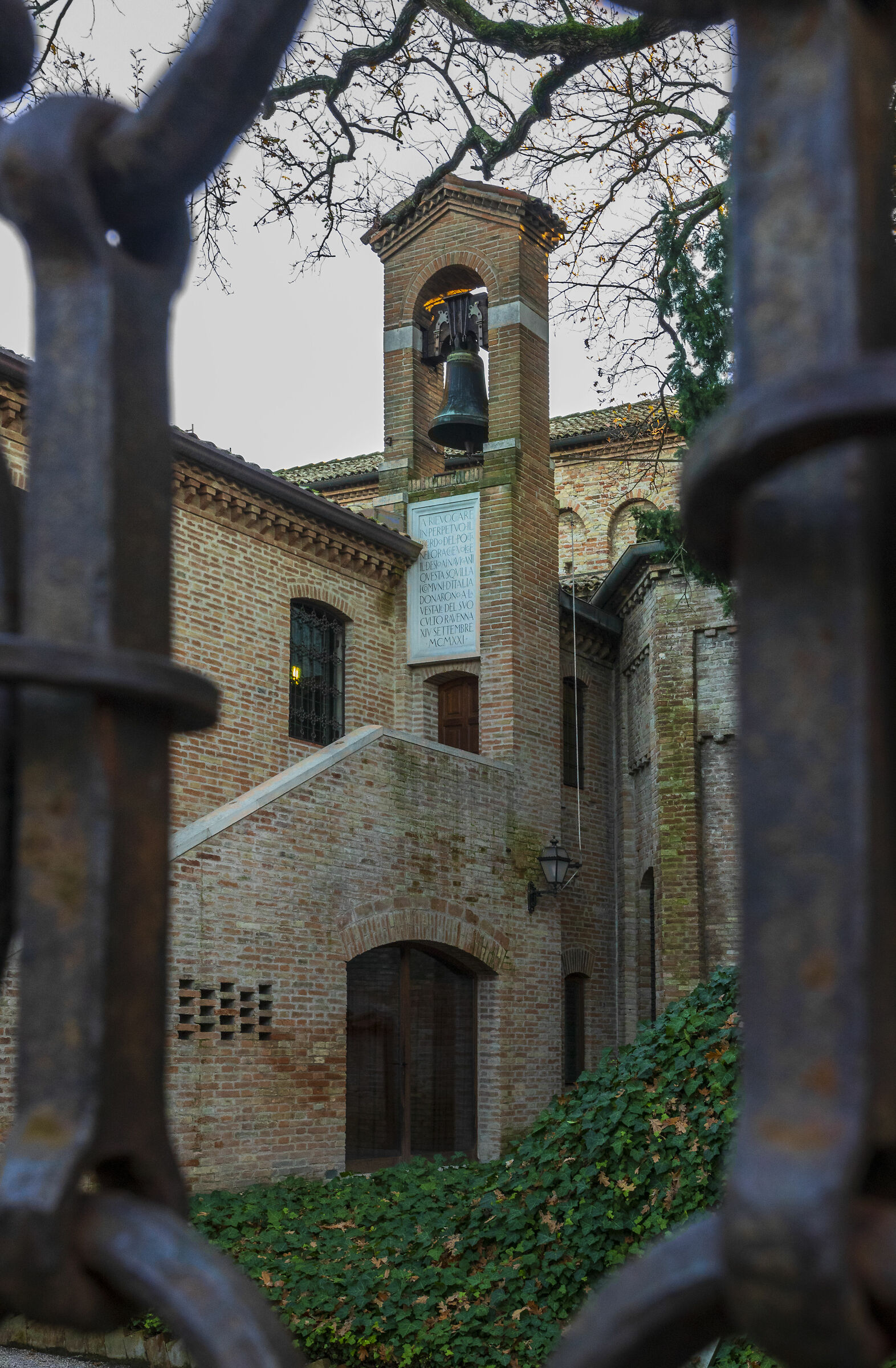 Dante's Museum entrance Ravenna...