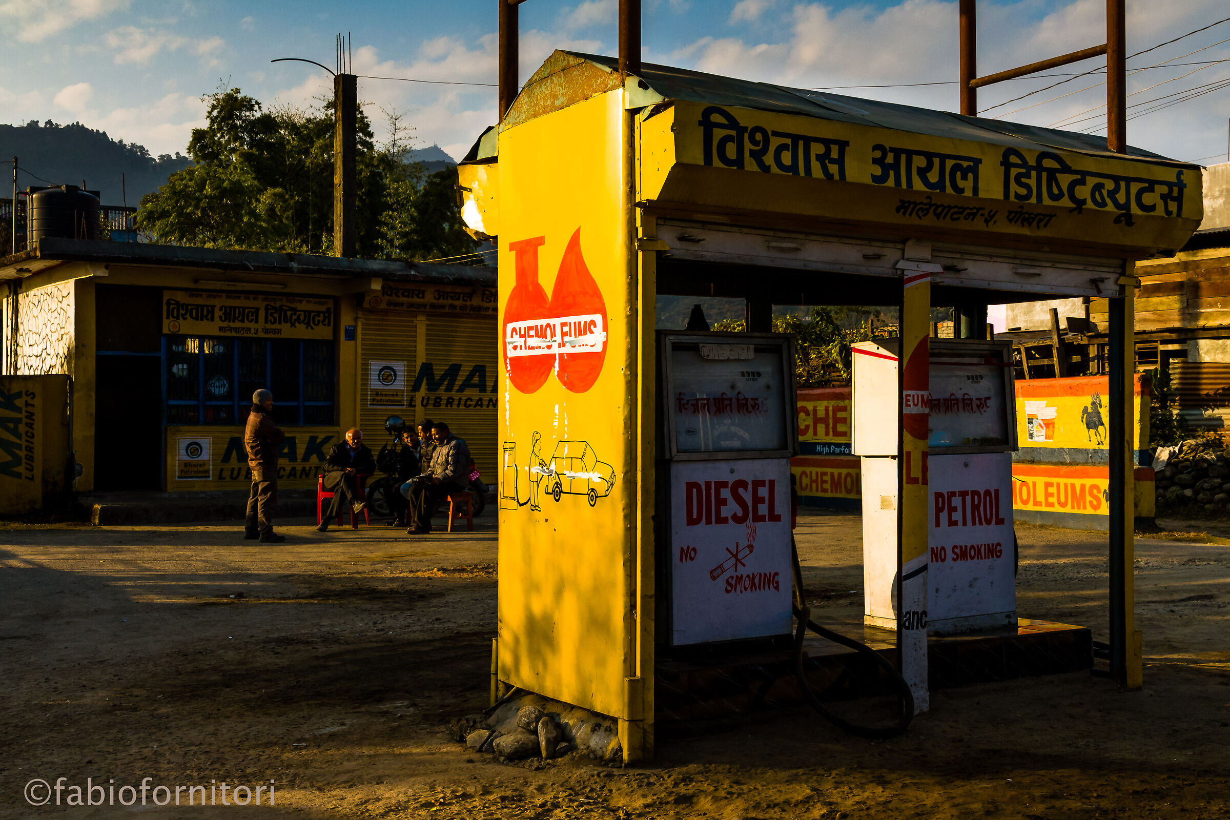 Old Pokhara, Diesel or Petrol ??? Nepal 2010...
