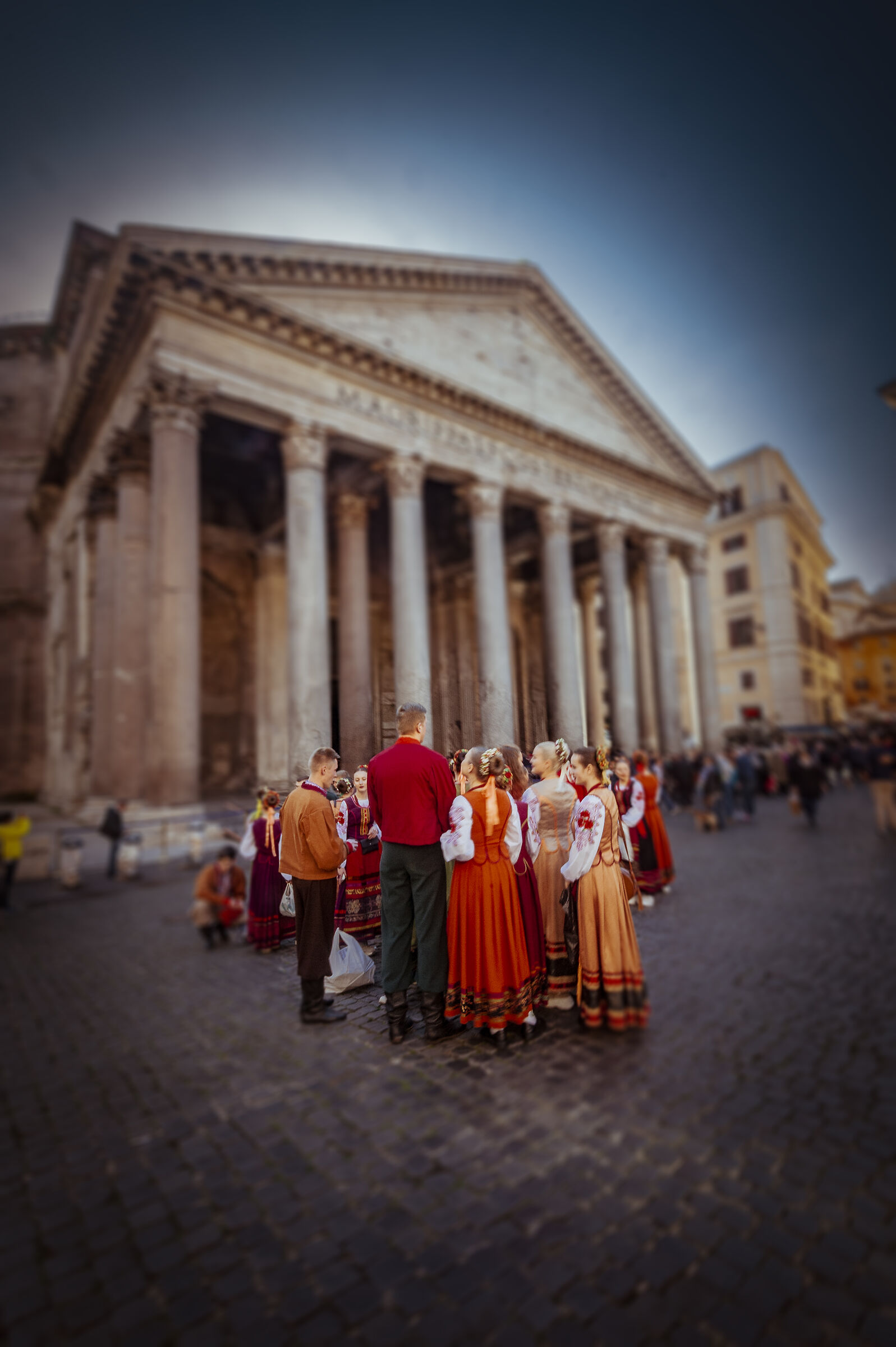 family reunion out of the pantheon color version...