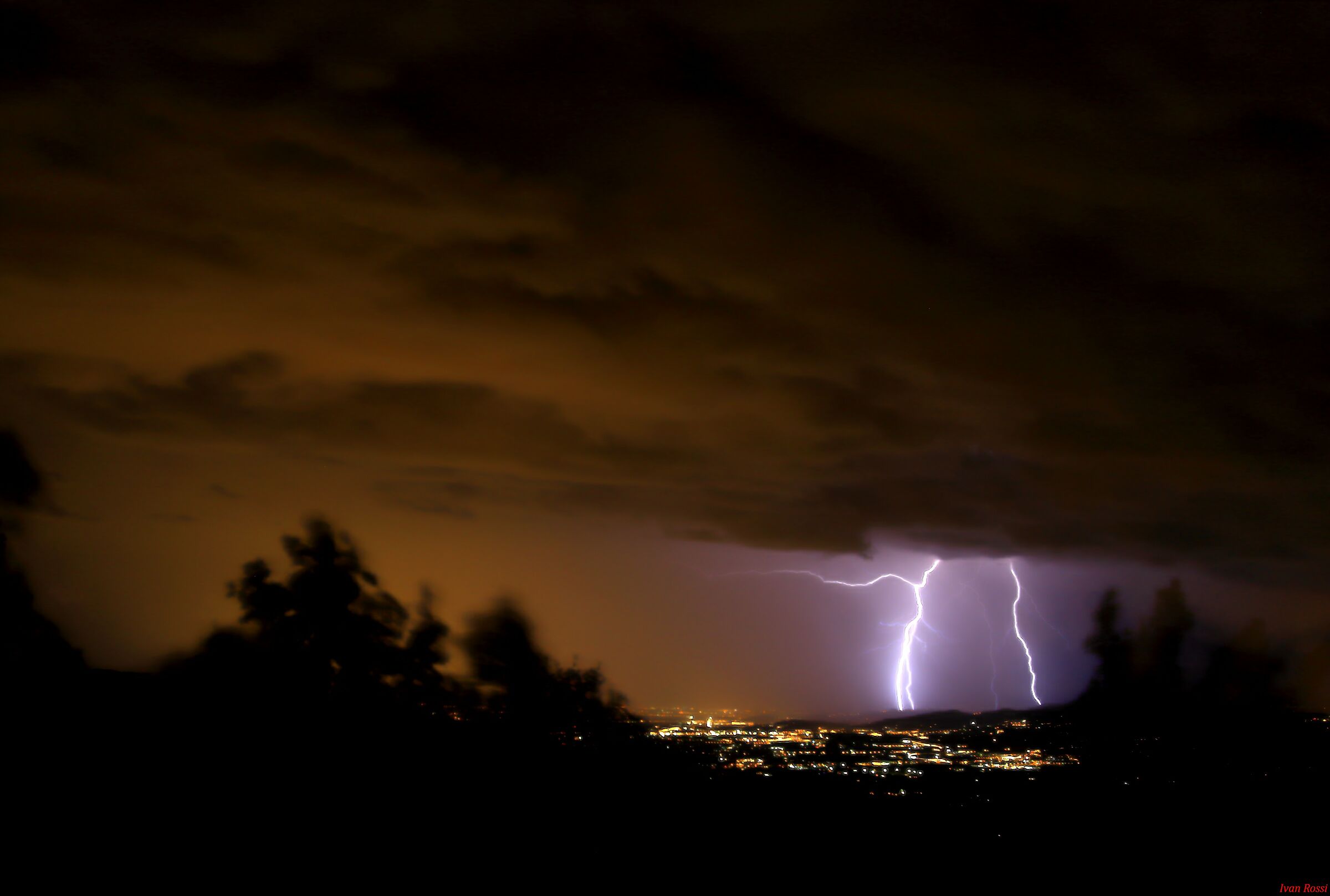 Lightning on Pistoia...