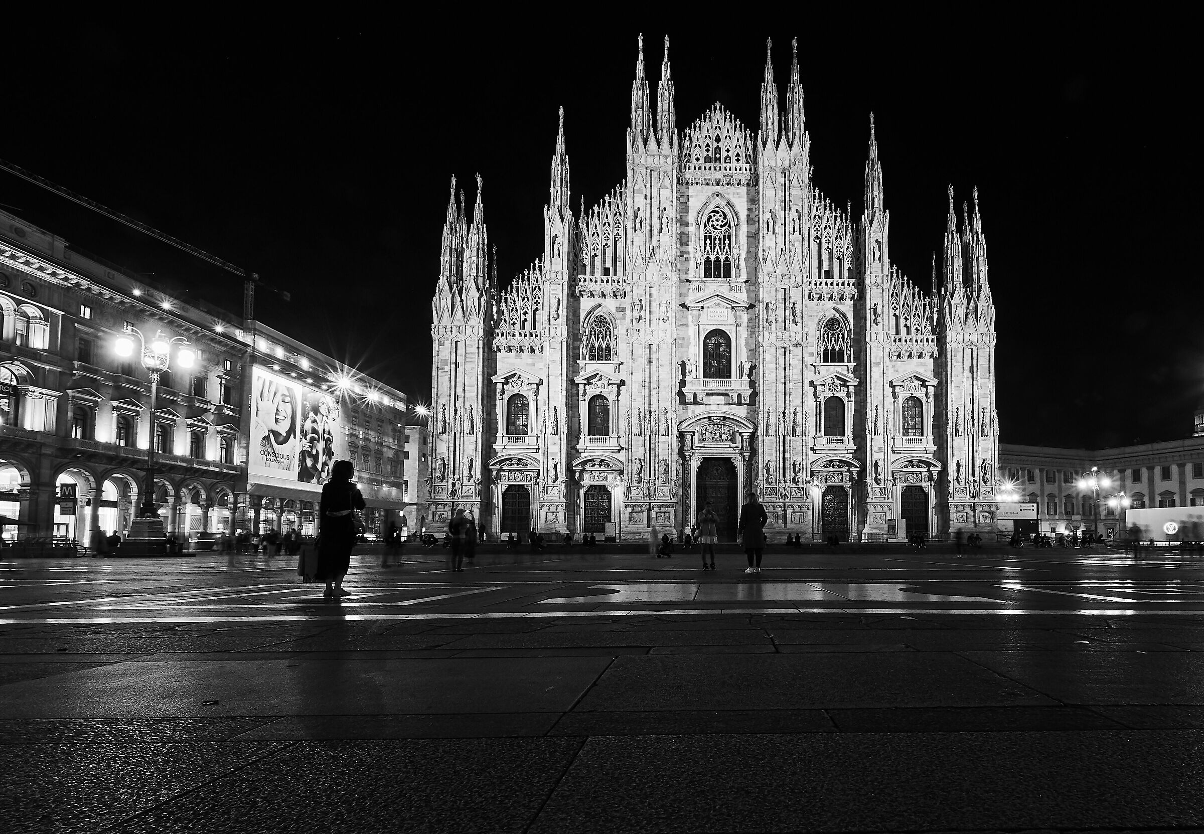 Milan in black and white...