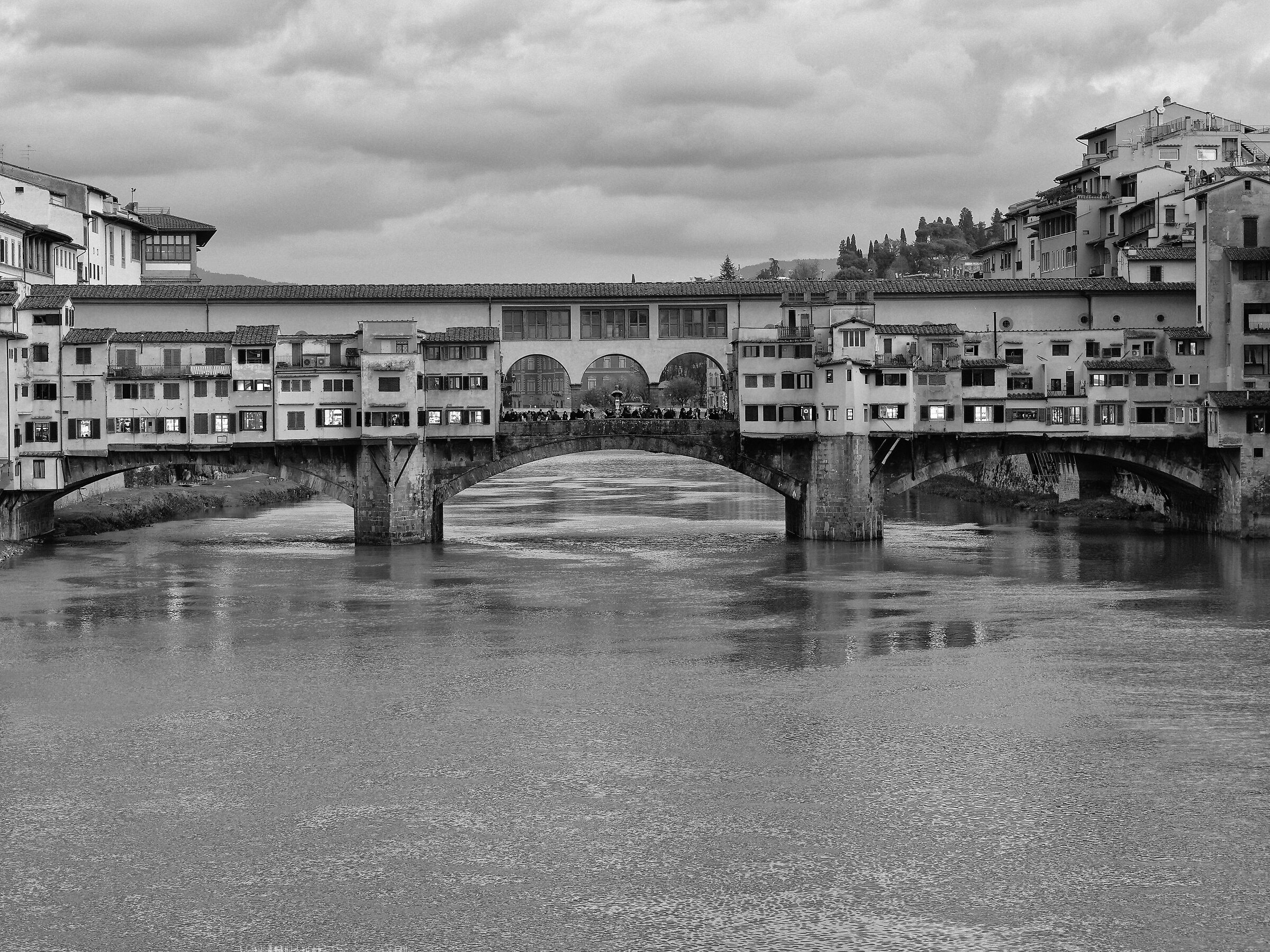 Ponte Vecchio in B&W...