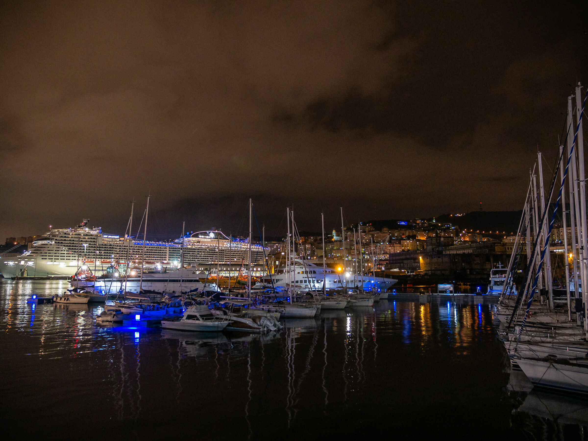 Port of Genoa...