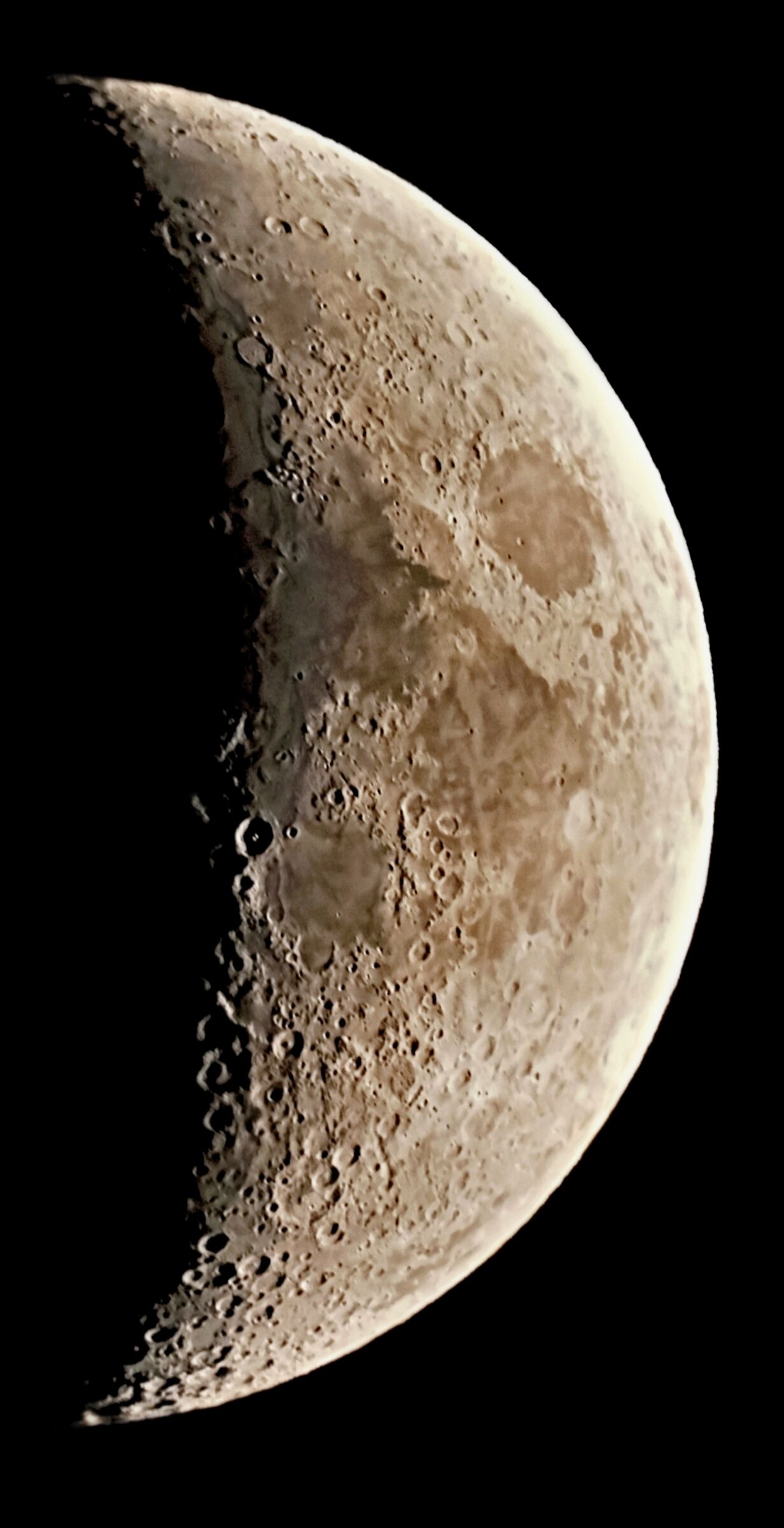 Crescent Moon HDR...