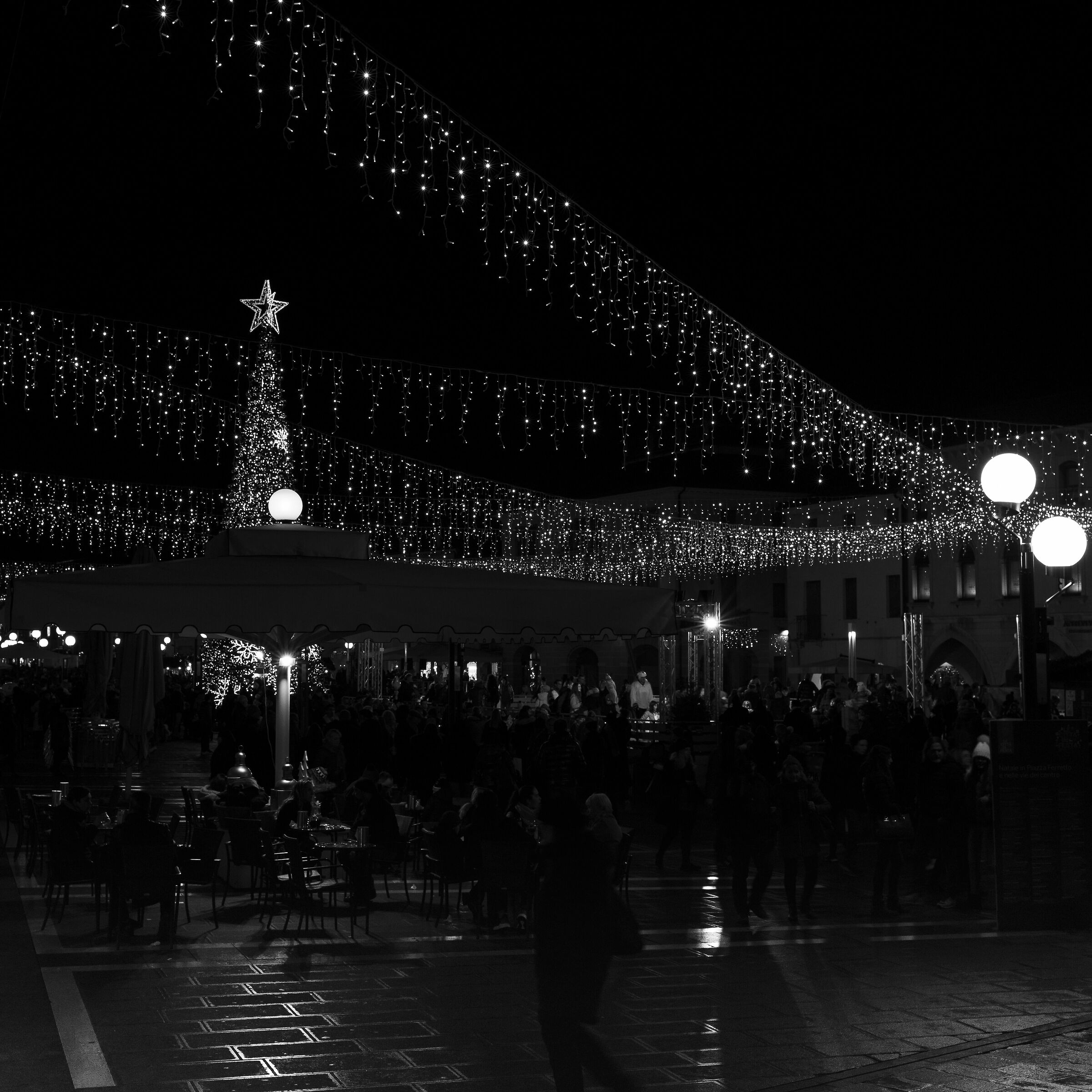 Christmas in Piazza Ferretto, Mestre...