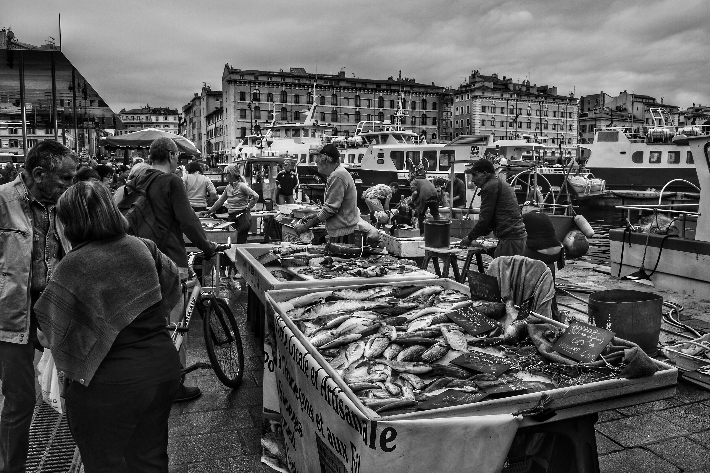 Mercato del pesce di Marsiglia...