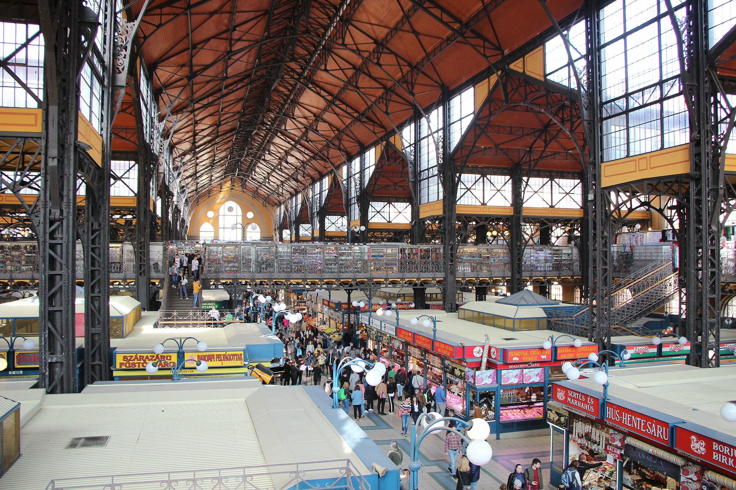 Budapest - central market...
