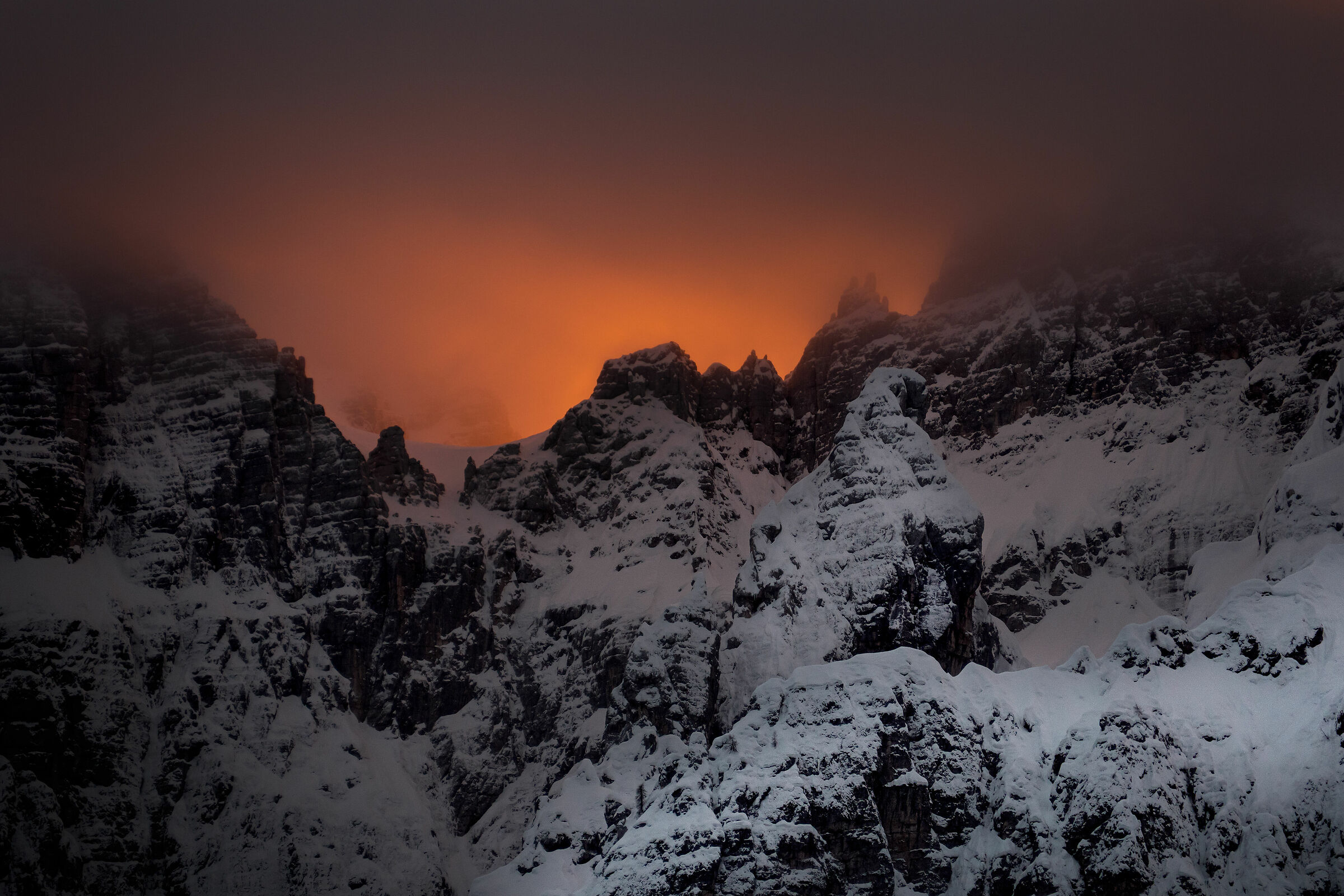 Alpi Giulie- luce d'inverno - Italy...
