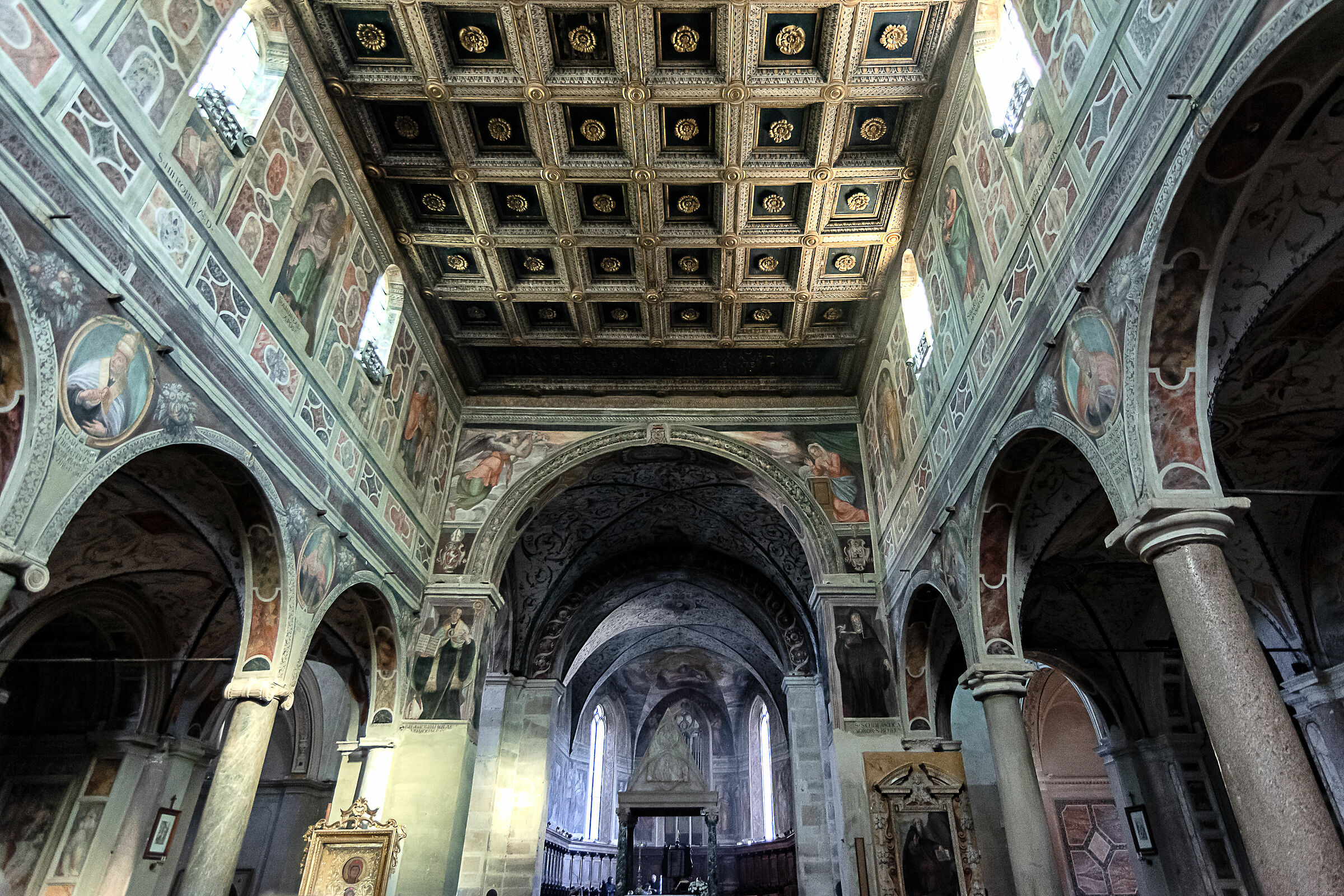 Benedictine Abbey of "Santa Maria di Farfa",church...