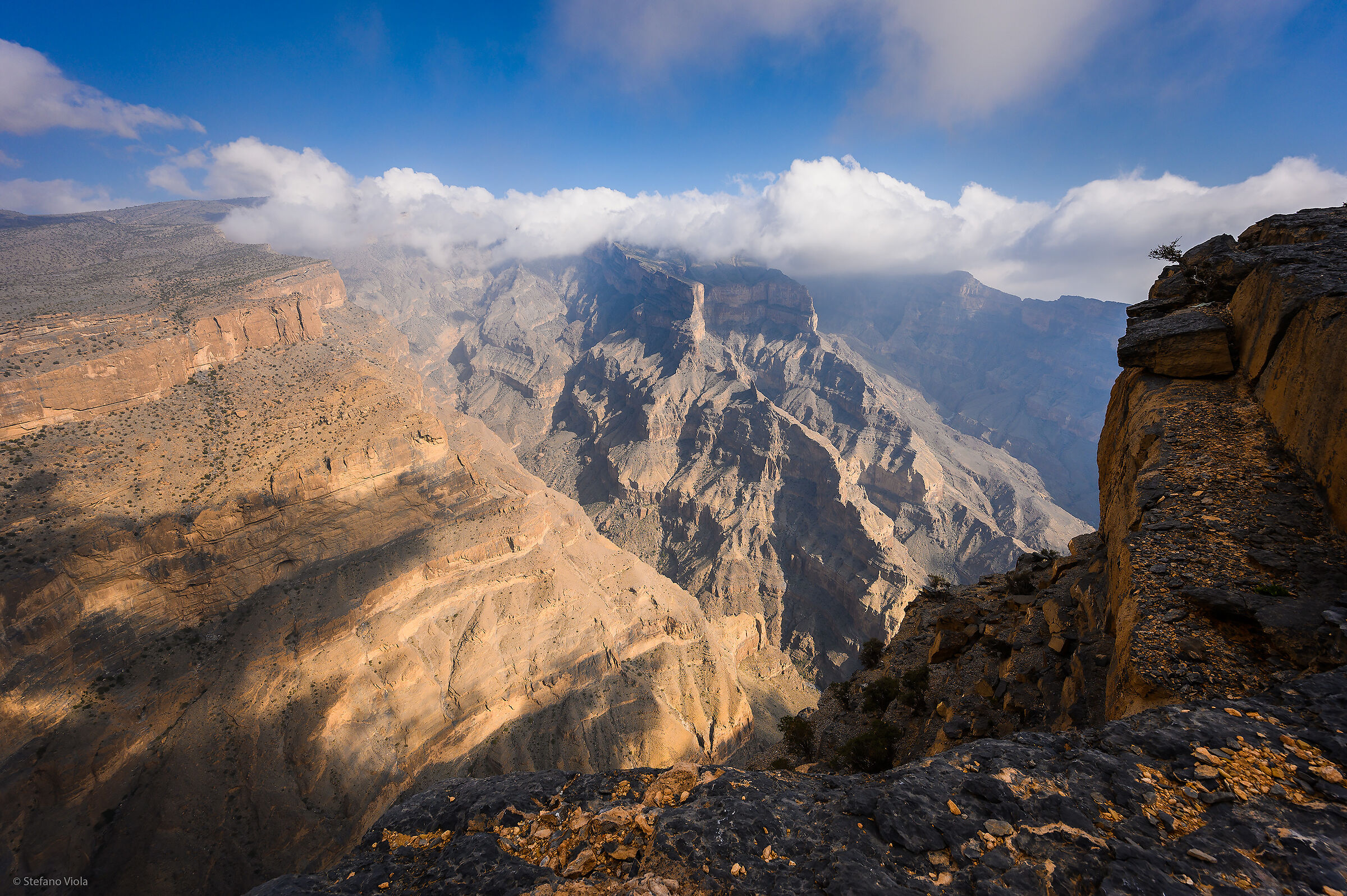 Jebel Shams - the Grand Canyon of Oman...