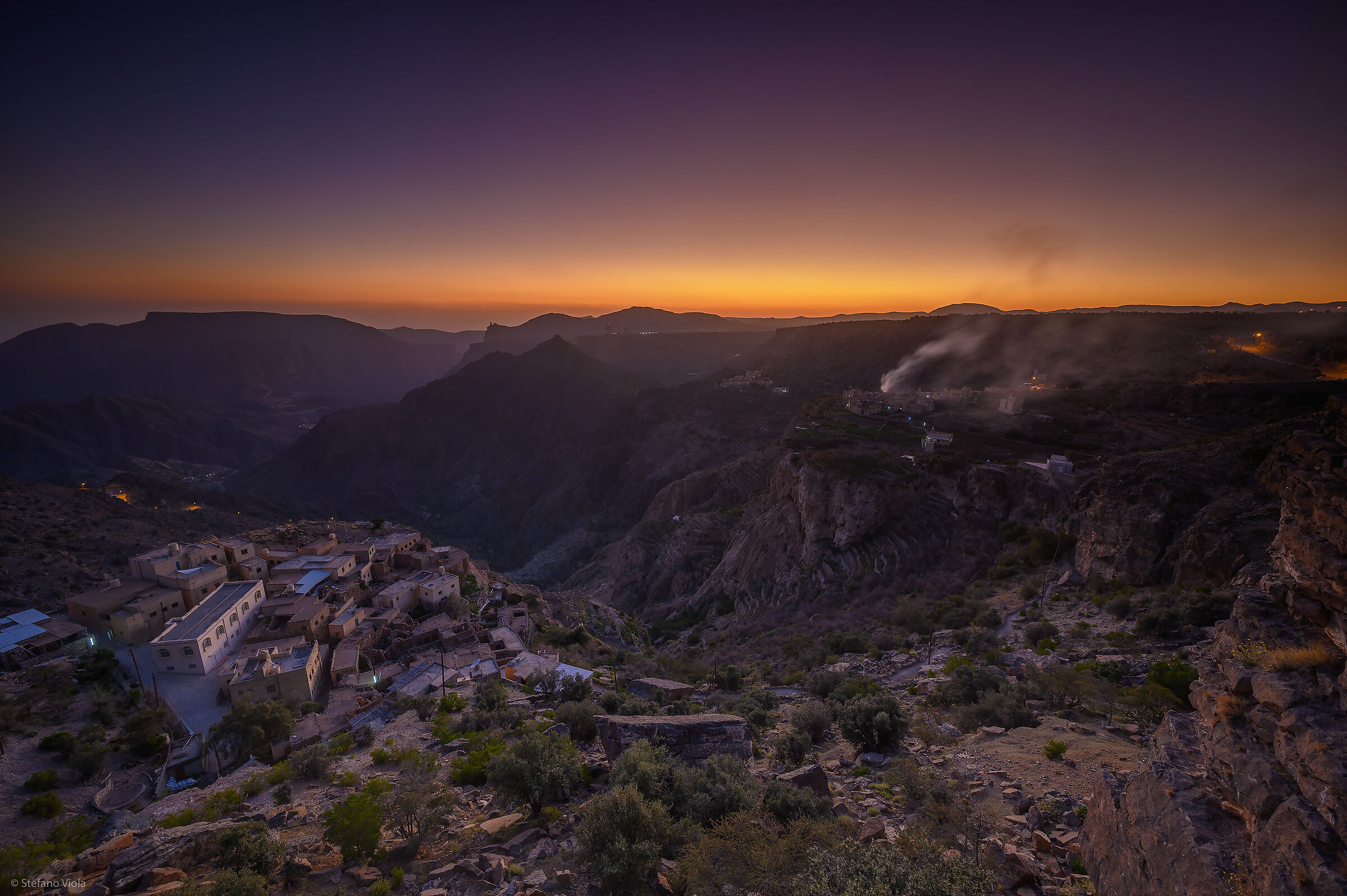 Jabal Akhar at sunset...