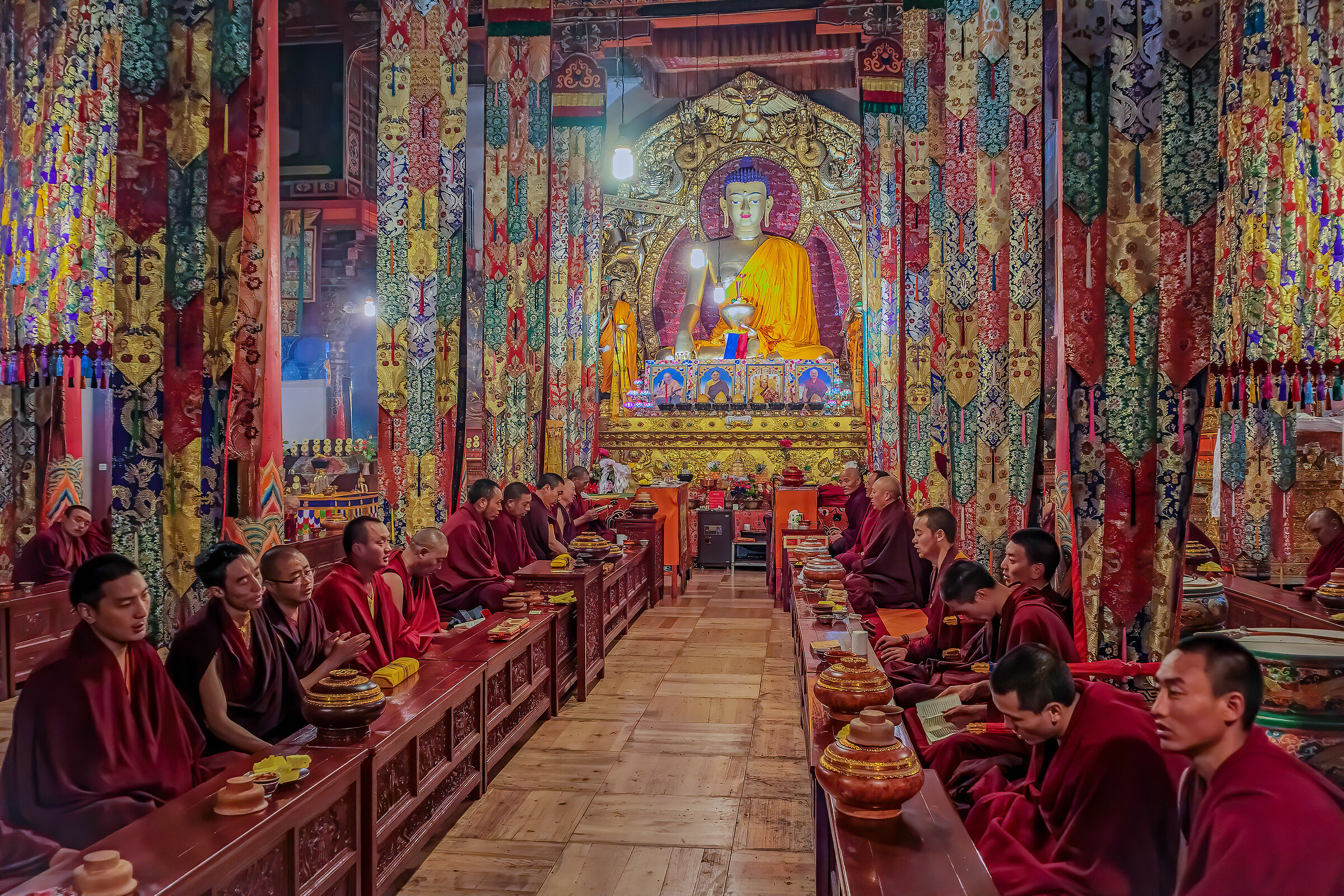 China.Kham.Lhakhang Monastery....